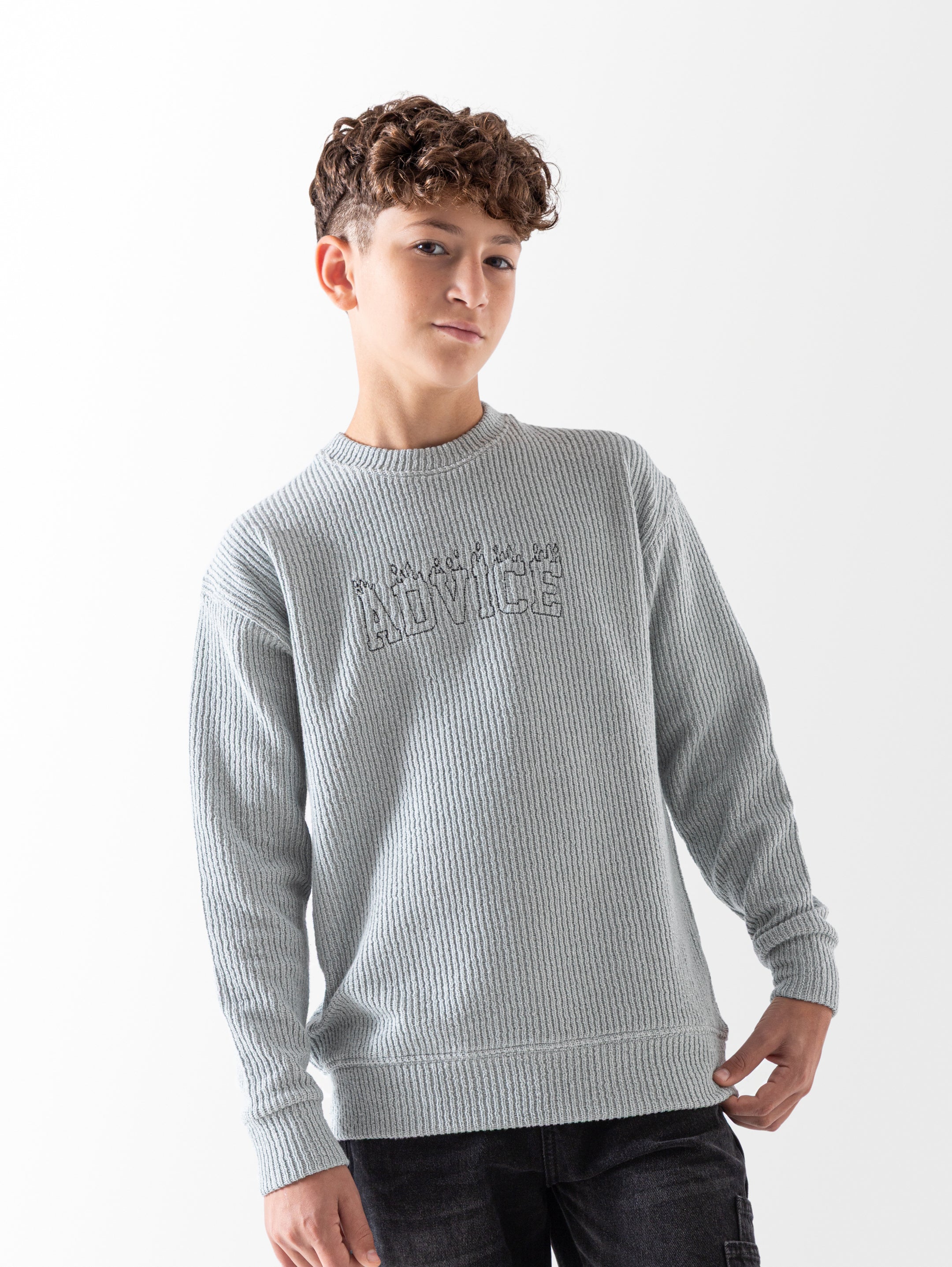 Pullover - Boys - Plain