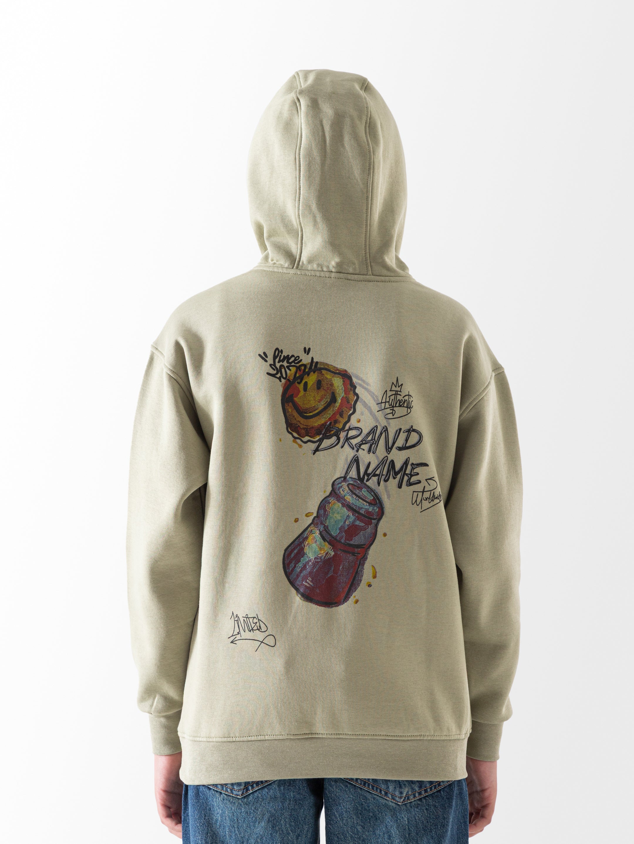 Hoodie - Boys - Printed