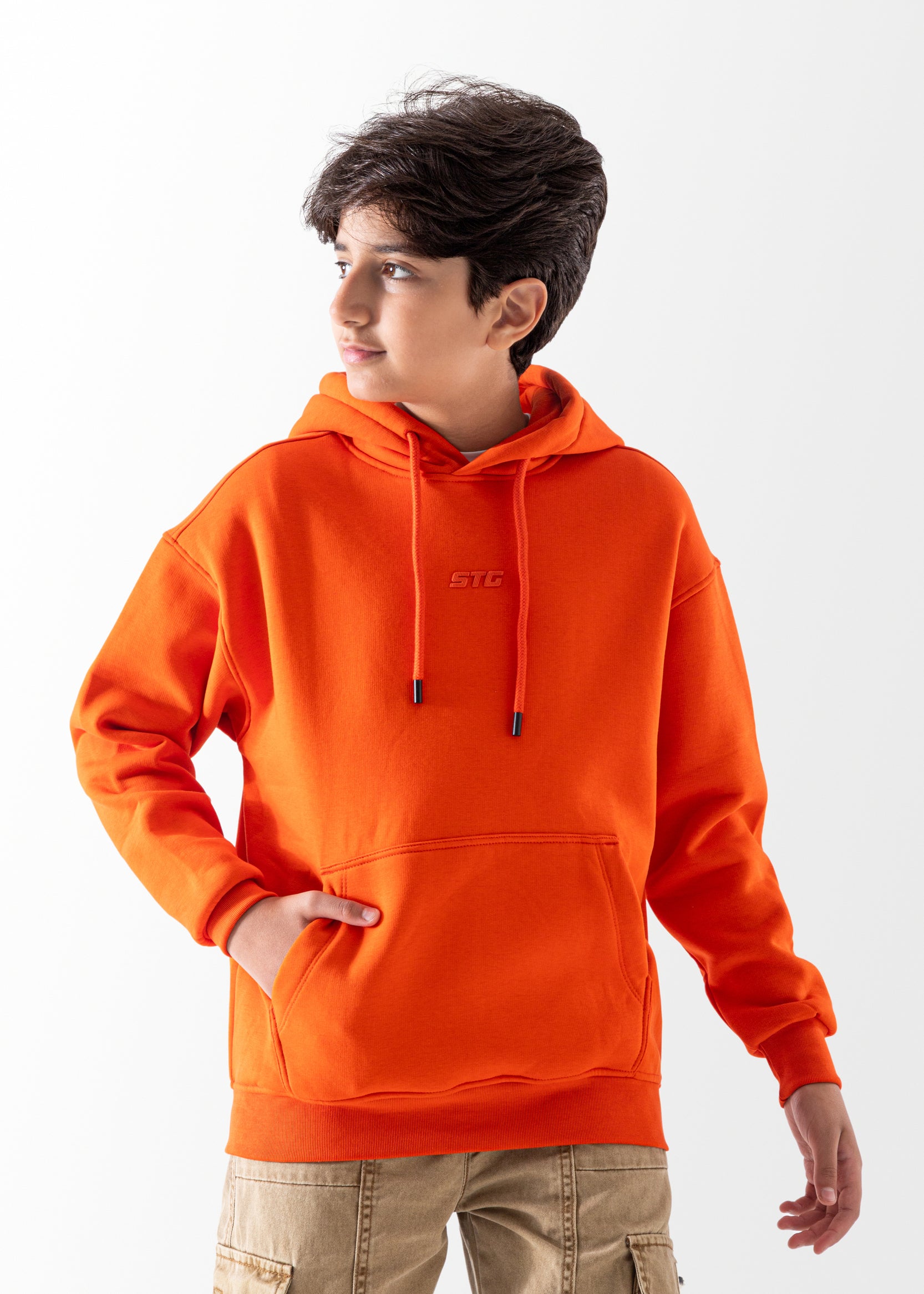 Hoodie - Boys - Plain