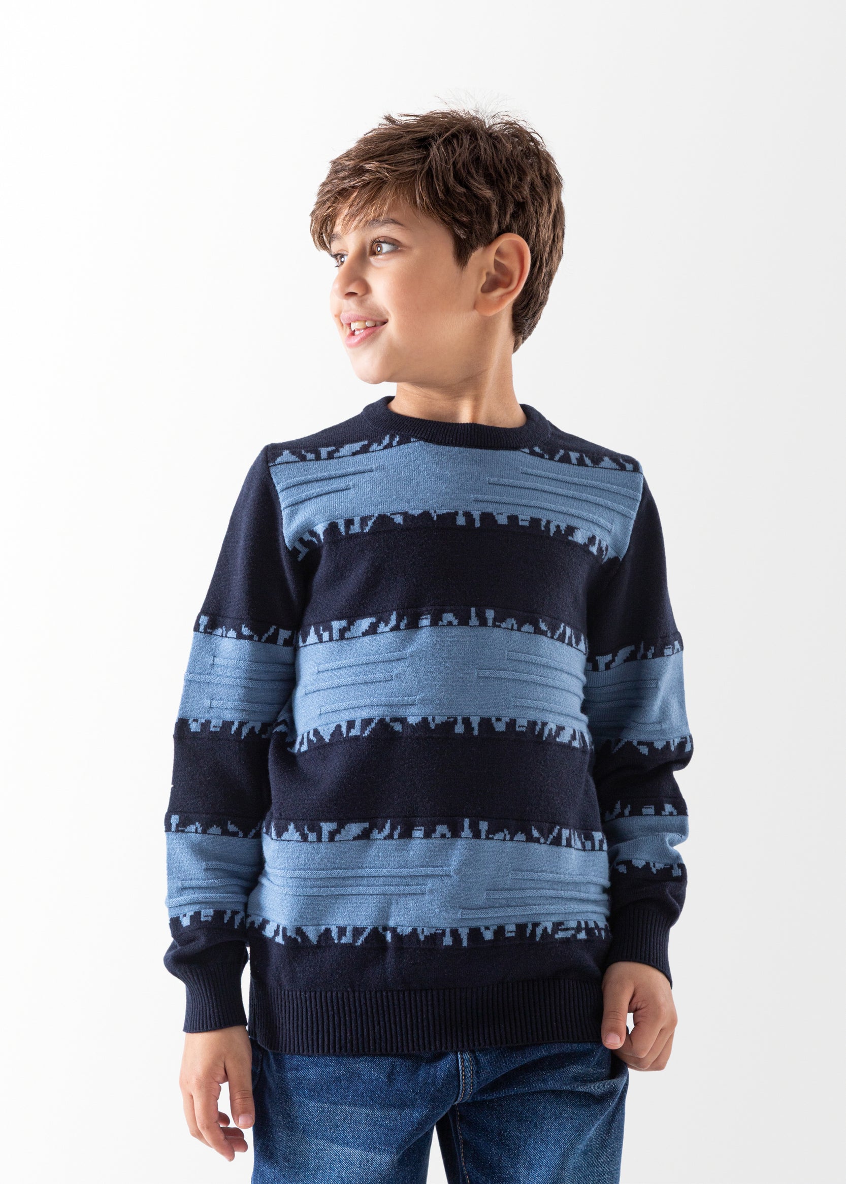 Pullover - Boys - Striped