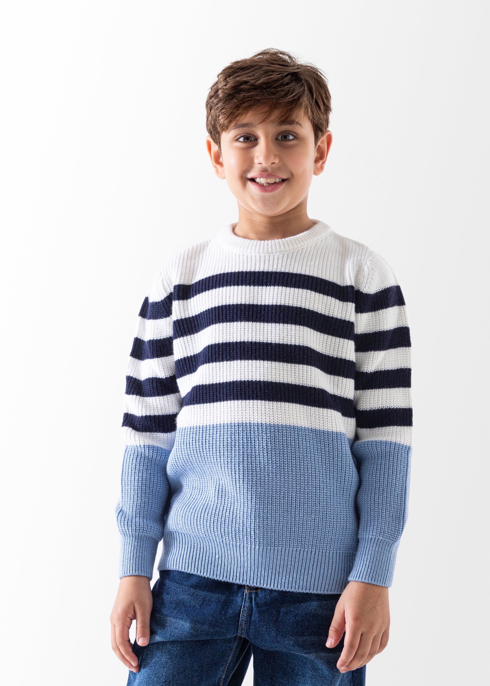 Pullover - Boys - Striped