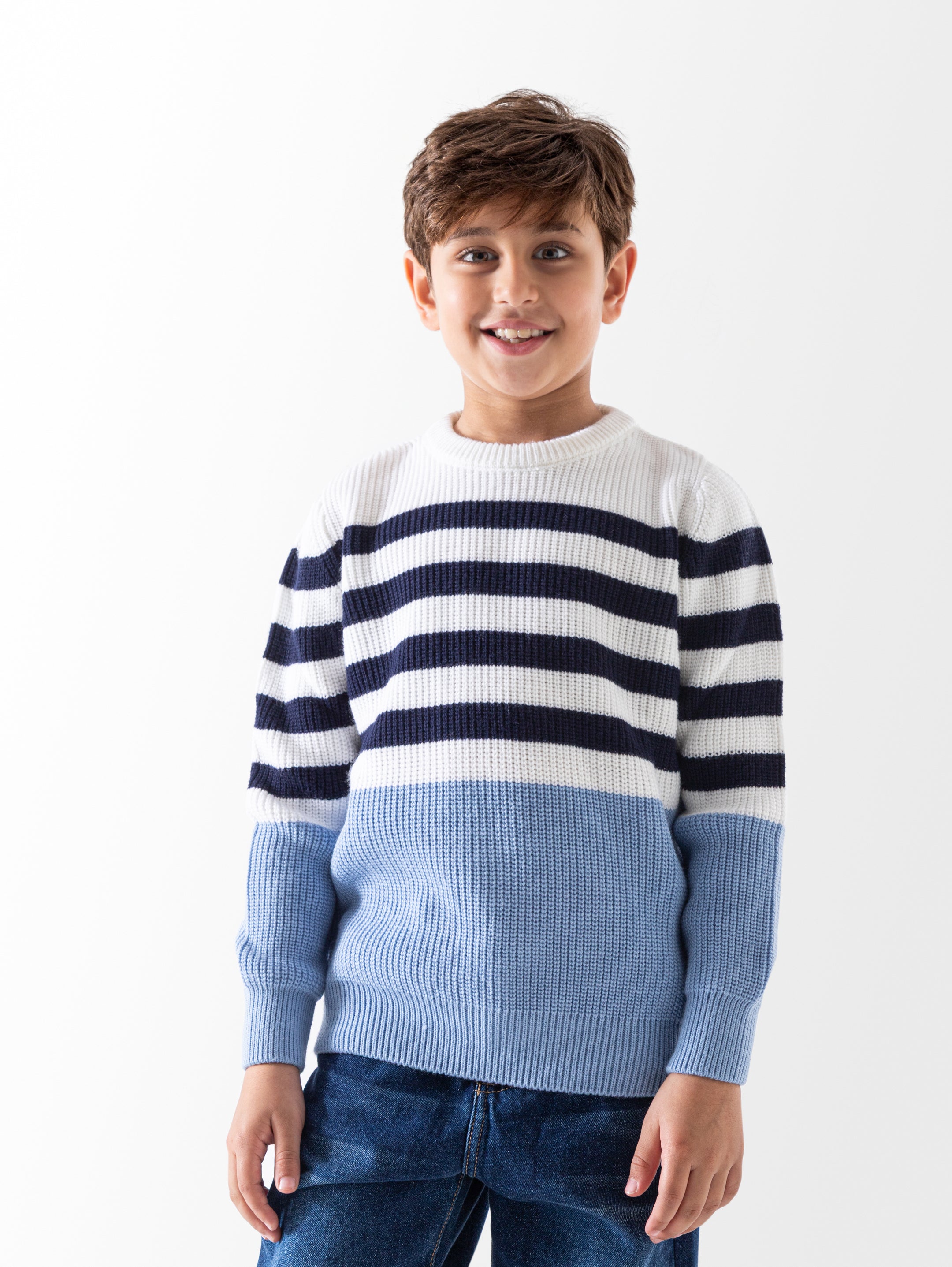 Pullover - Boys - Striped