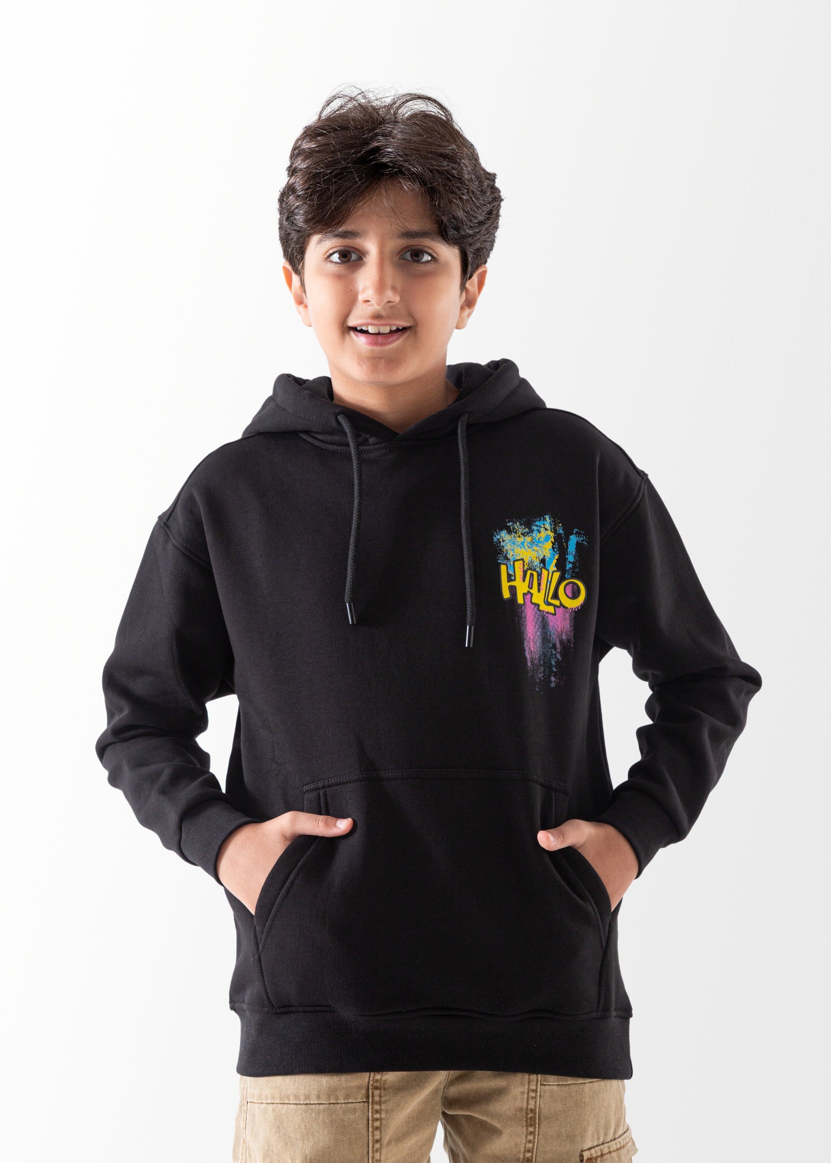 Hoodie - Boys - Printed