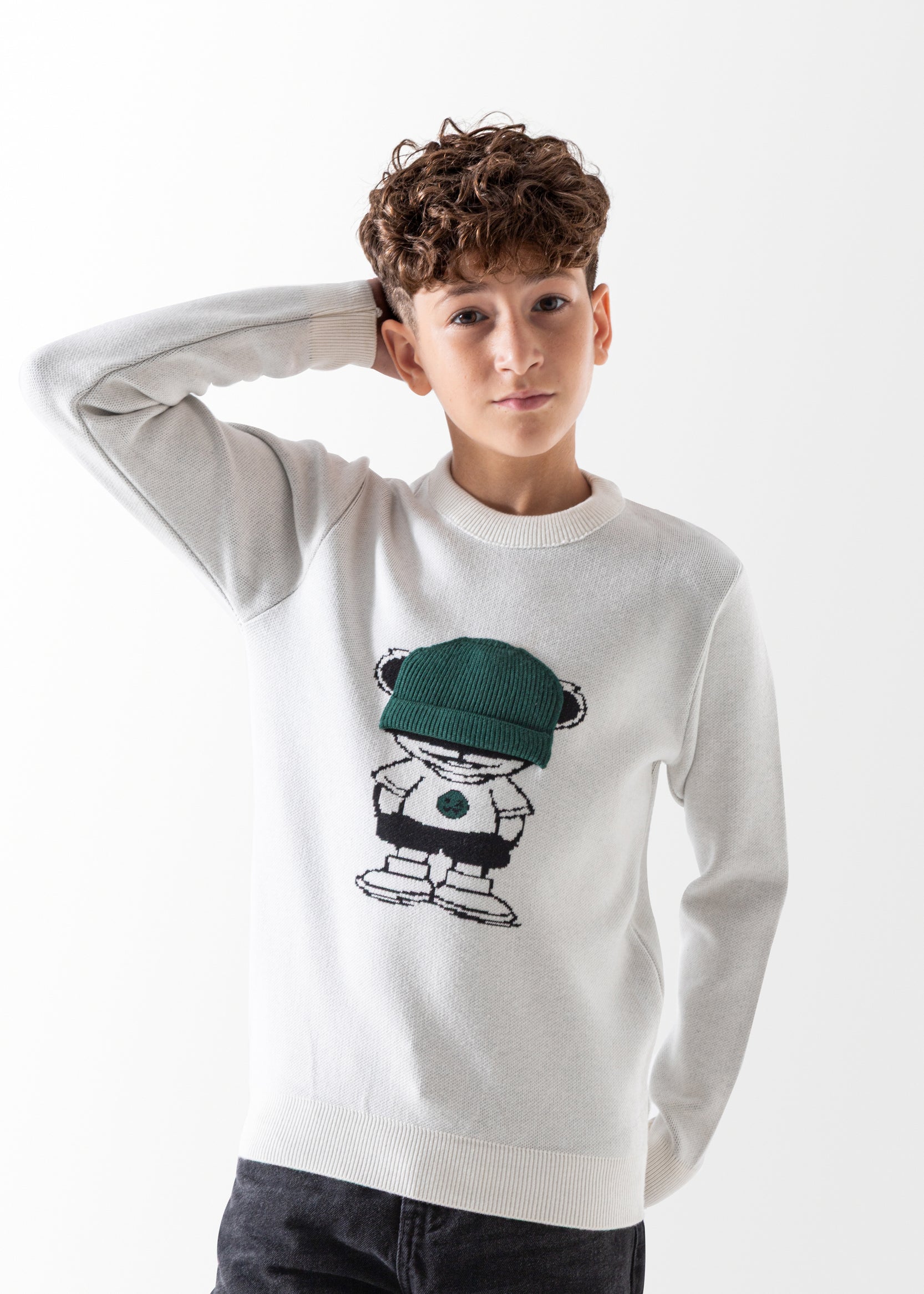 Pullover - Boys - Plain