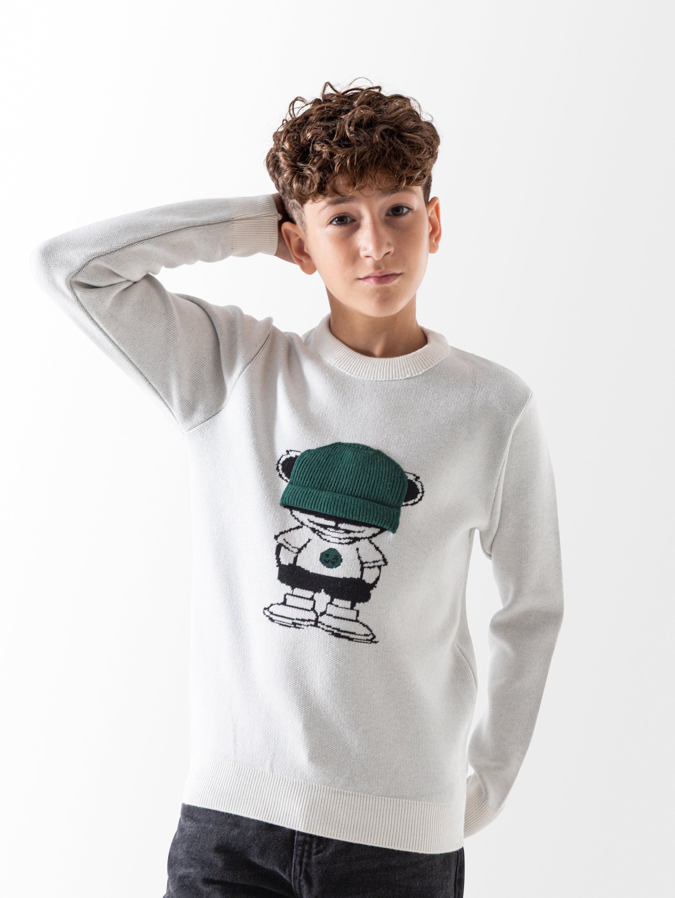 Pullover - Boys - Plain