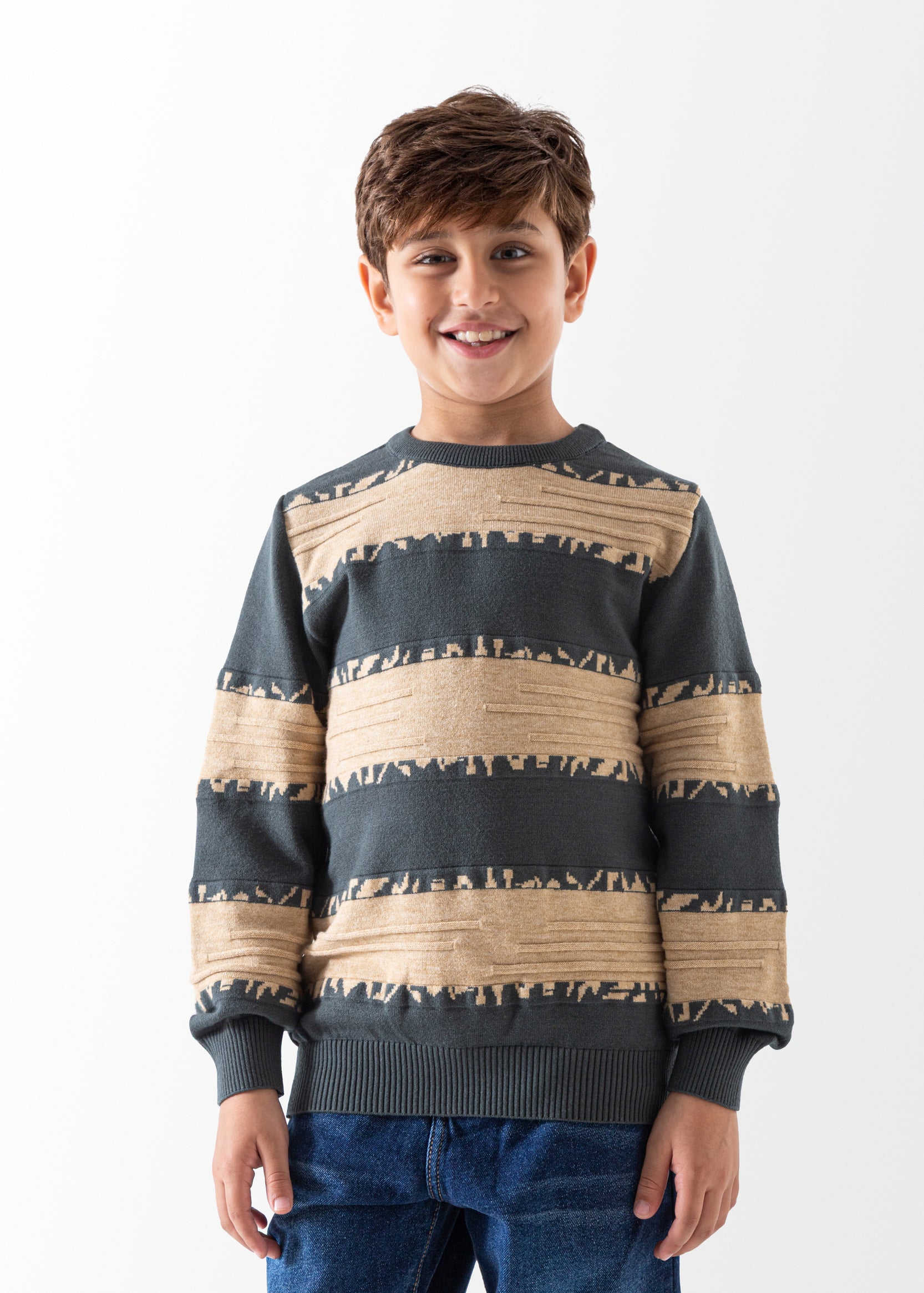 Pullover - Boys - Striped