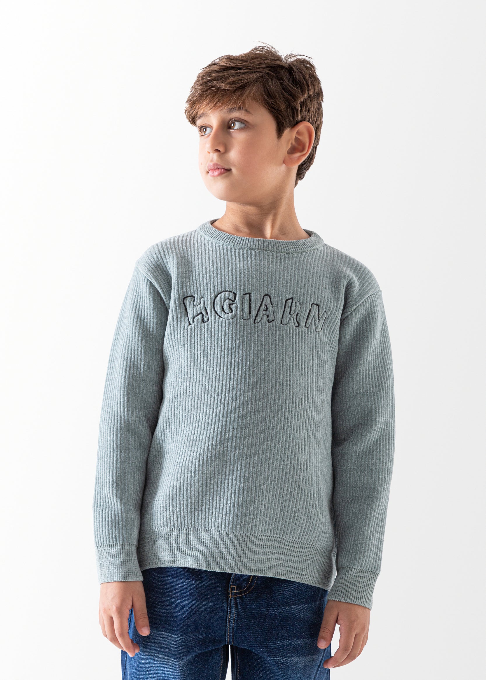 Pullover - Boys - Plain
