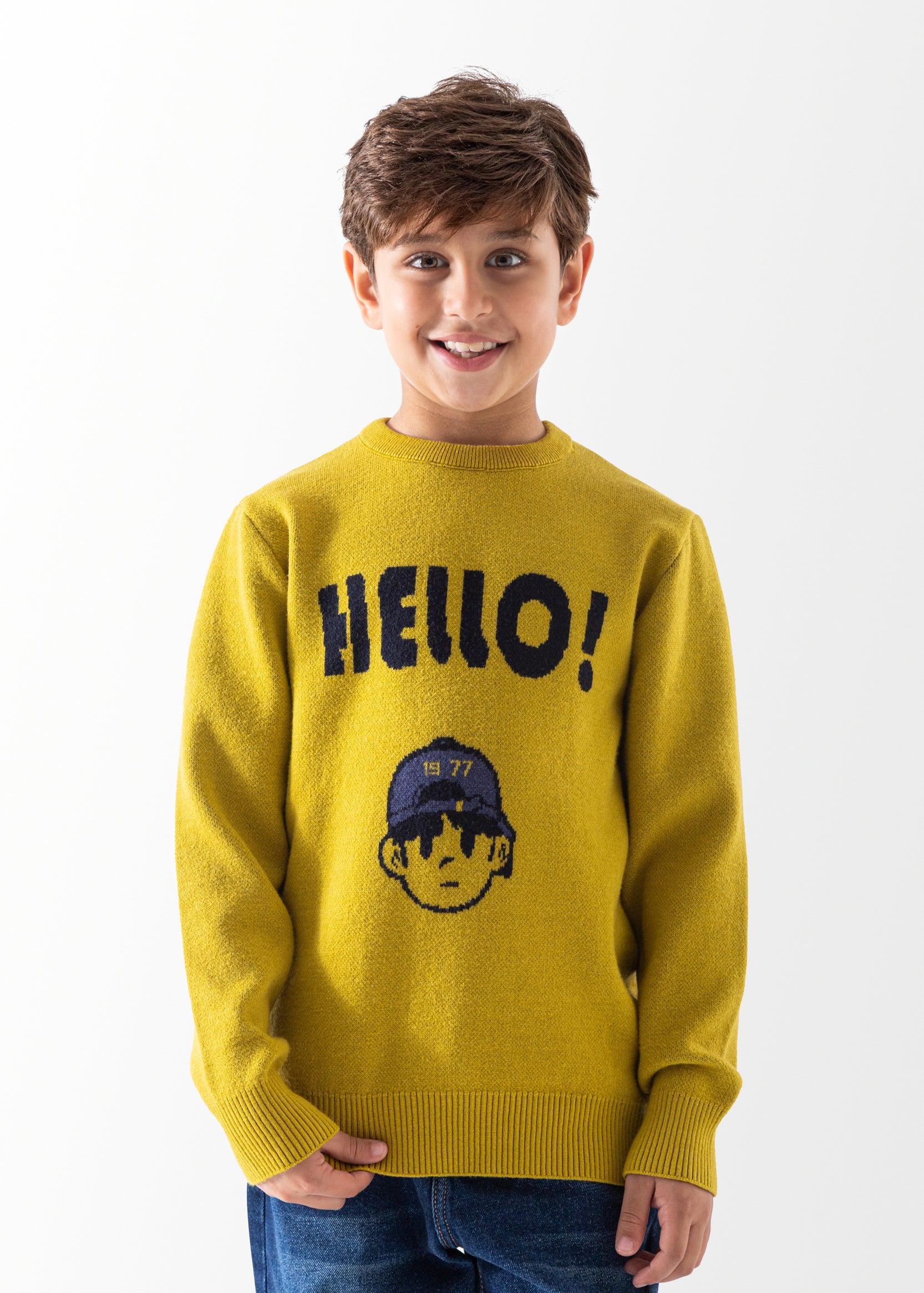 Pullover - Boys - Plain