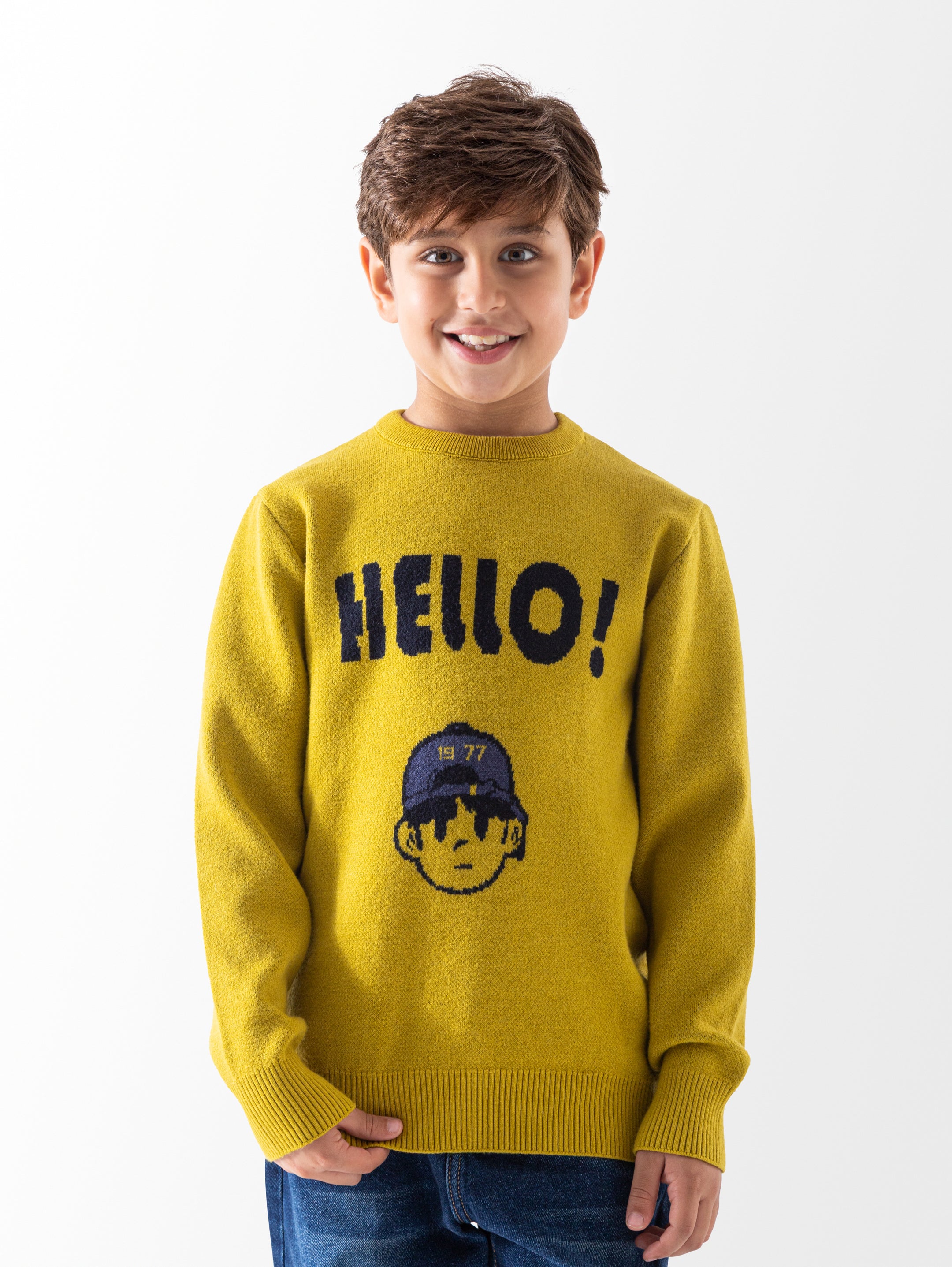 Pullover - Boys - Plain