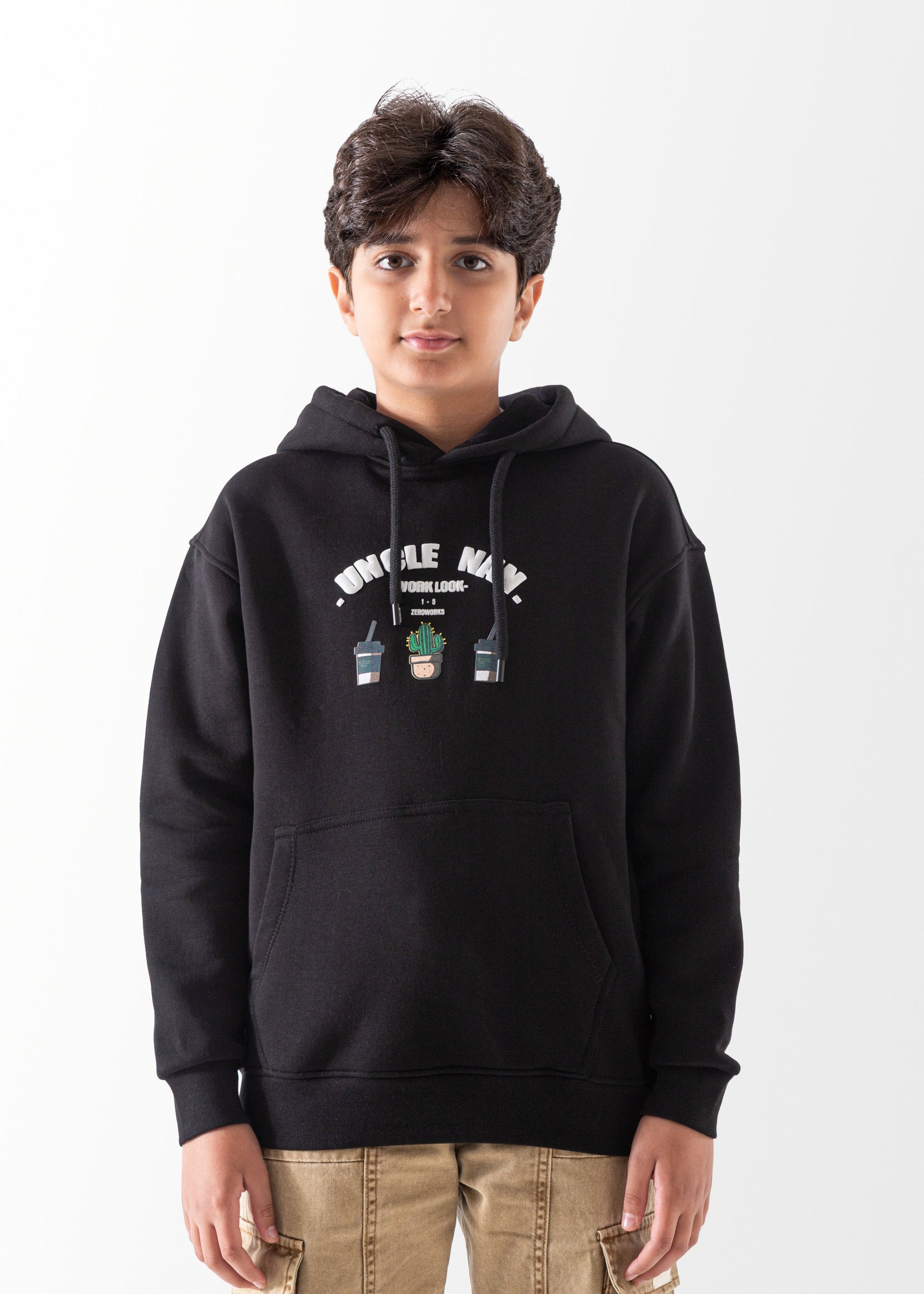 Hoodie - Boys - Printed