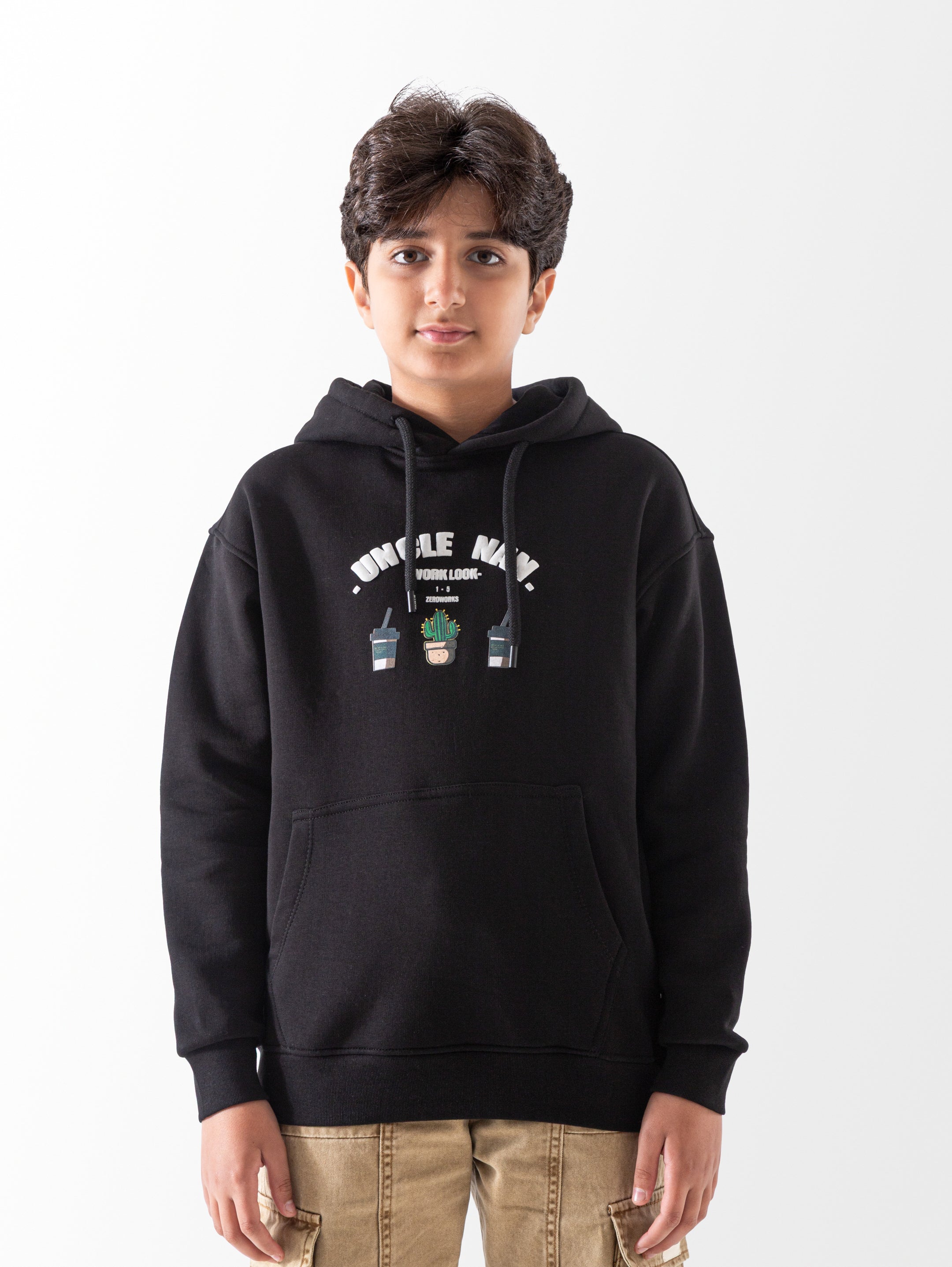 Hoodie - Boys - Printed