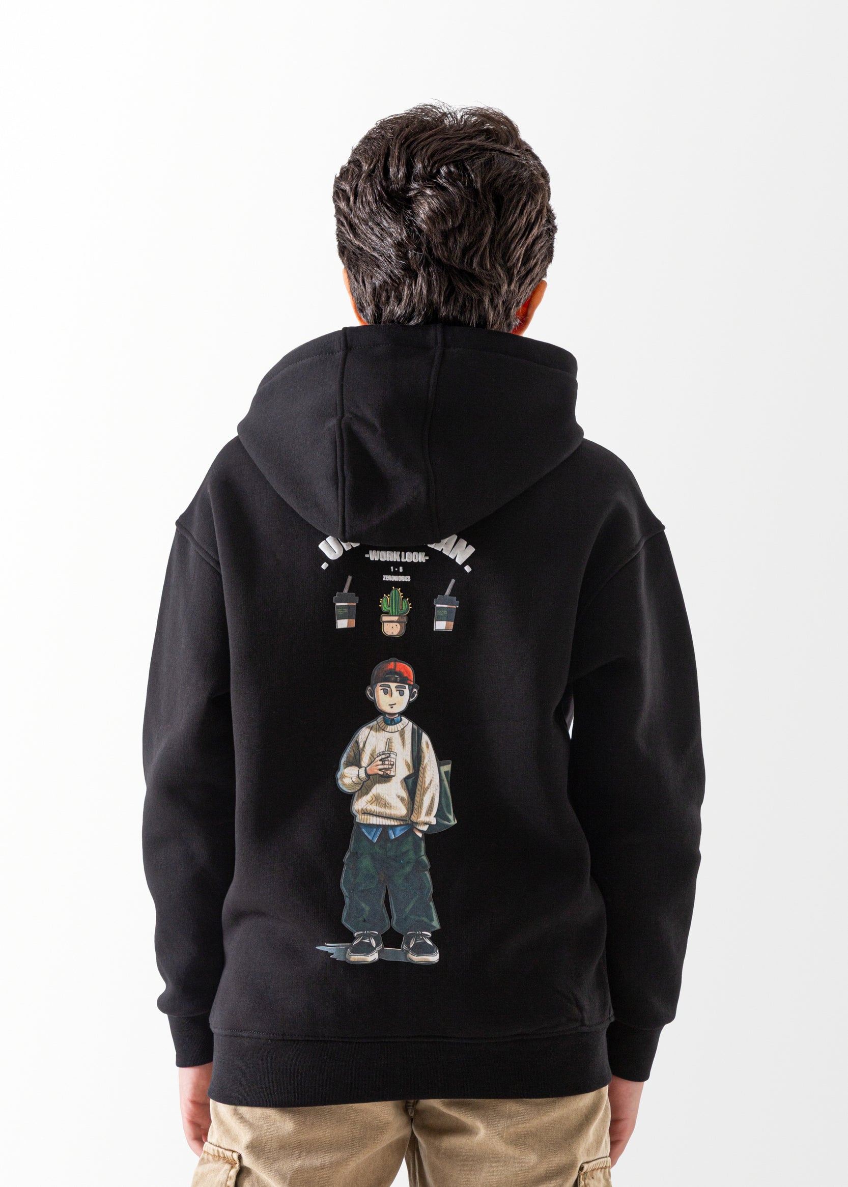 Hoodie - Boys - Printed
