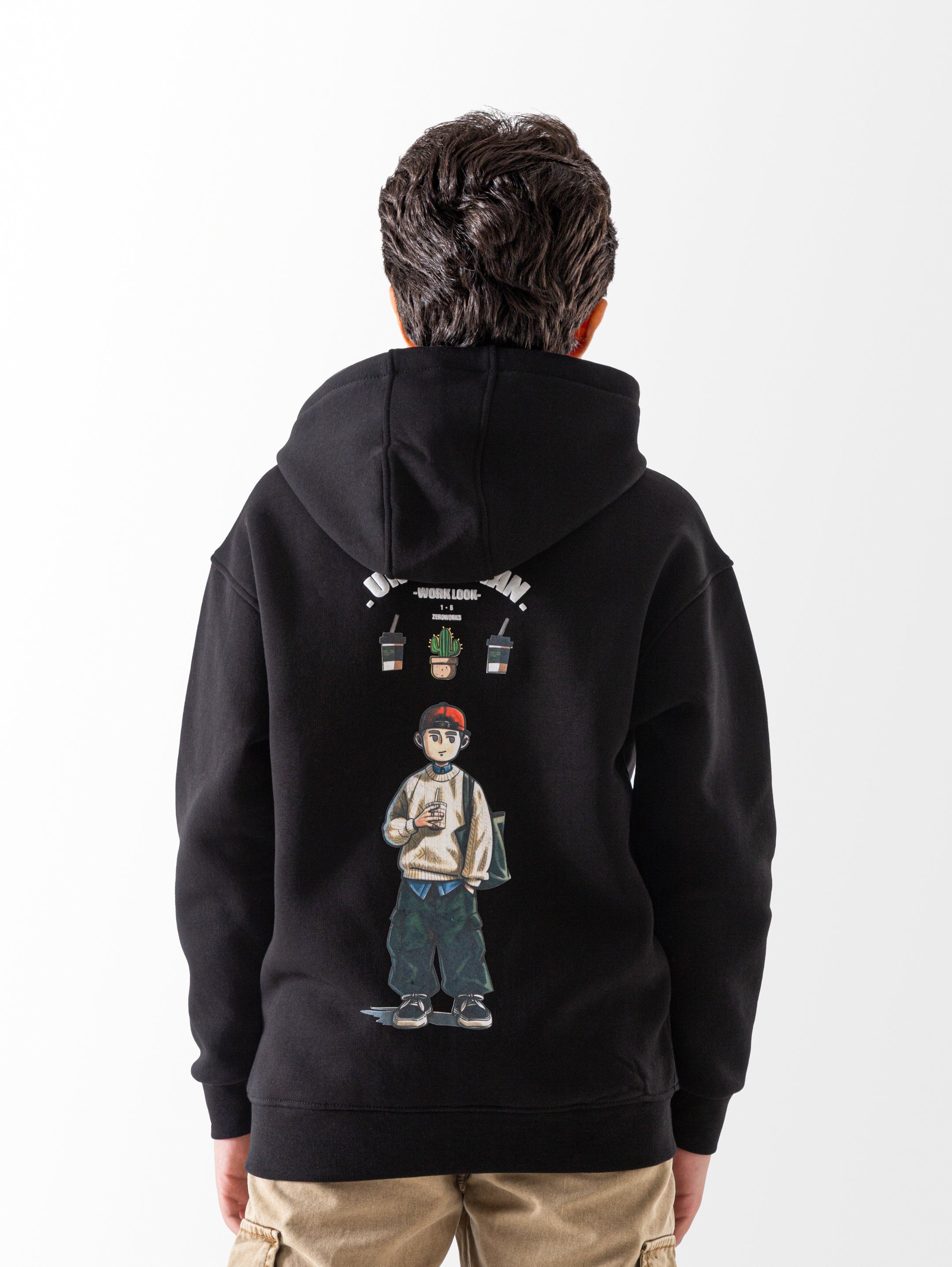 Hoodie - Boys - Printed