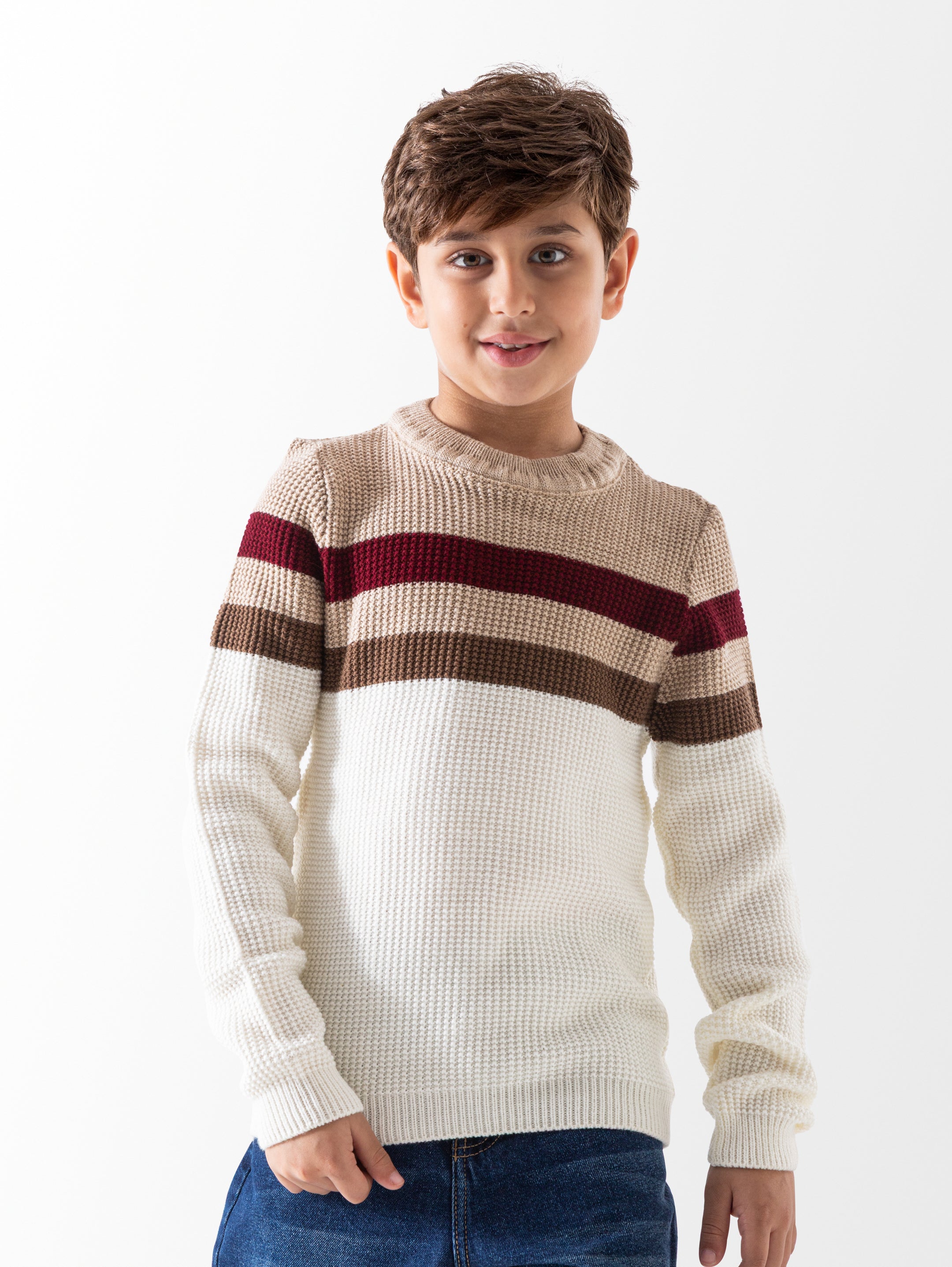 Pullover - Boys - Striped