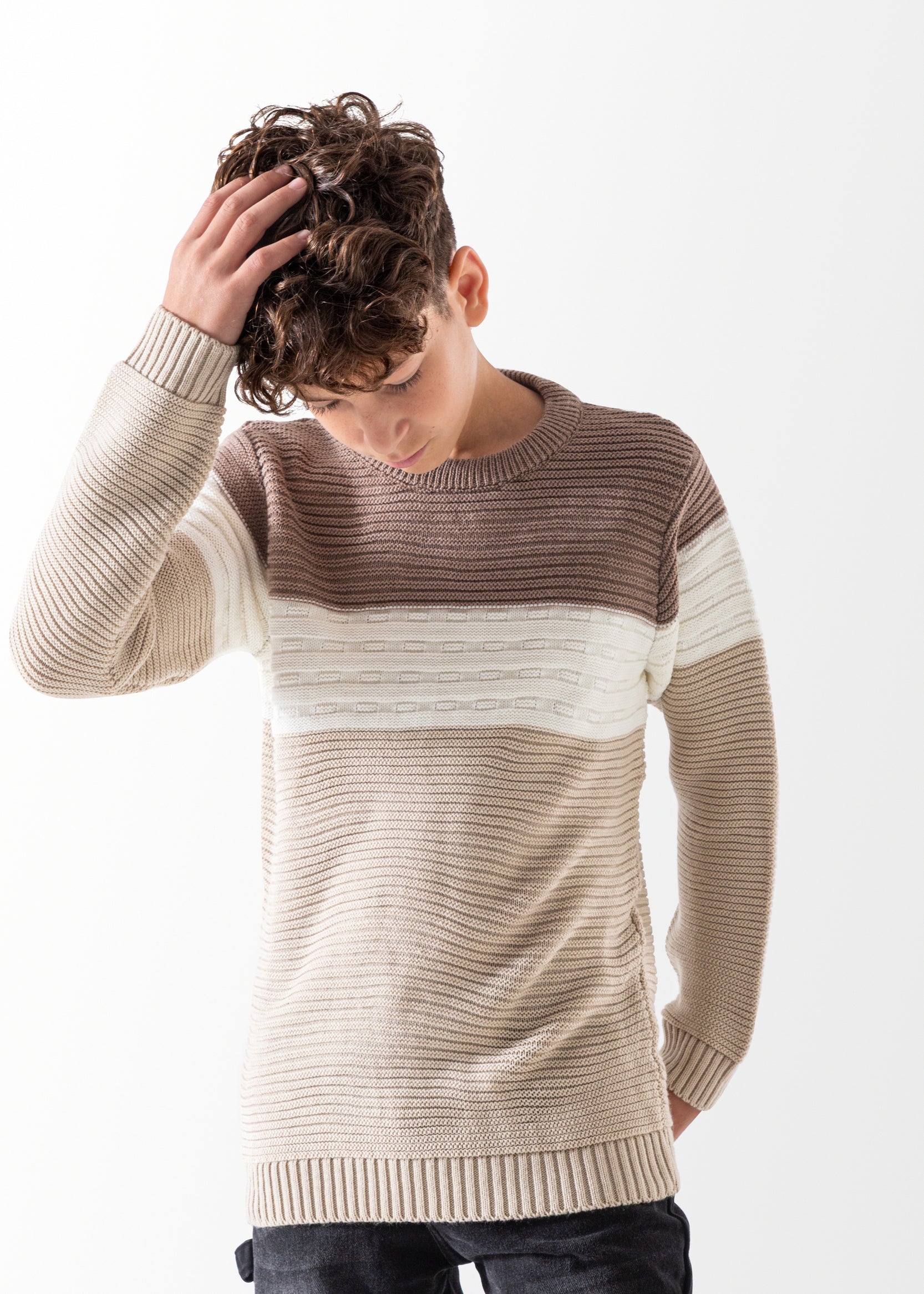 Pullover - Boys - Striped