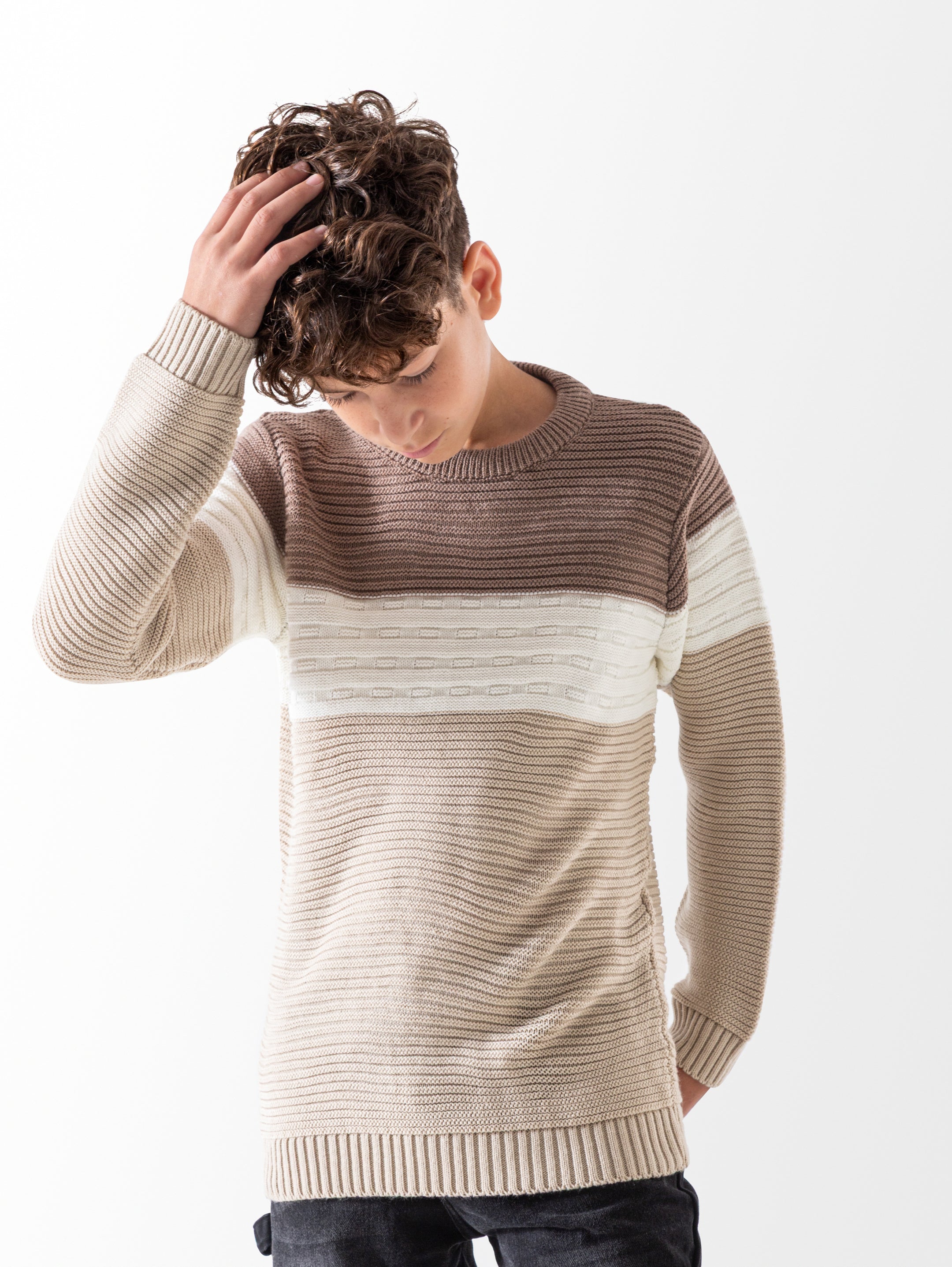Pullover - Boys - Striped