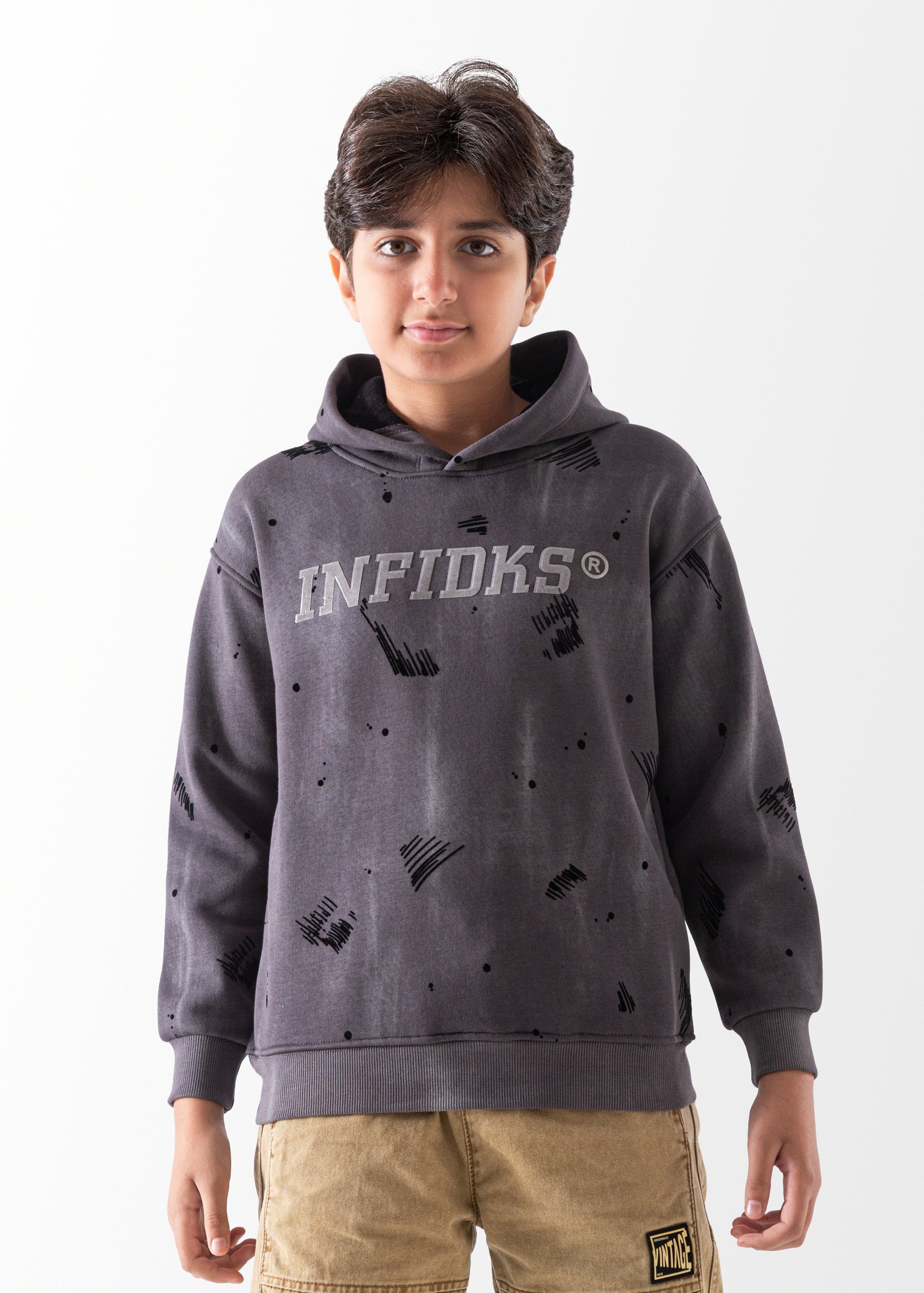 Hoodie - Boys - Printed