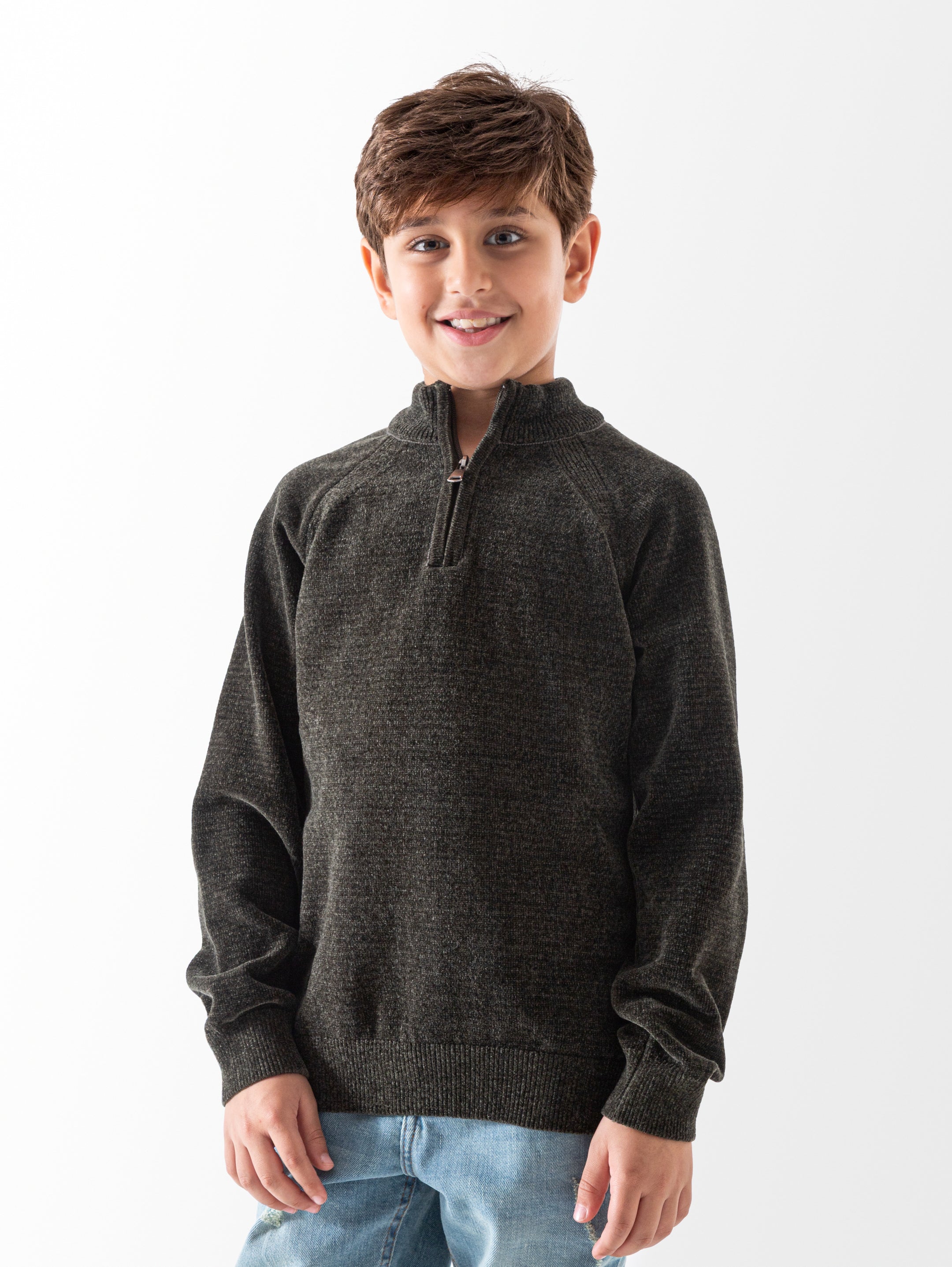Pullover - Boys - Plain