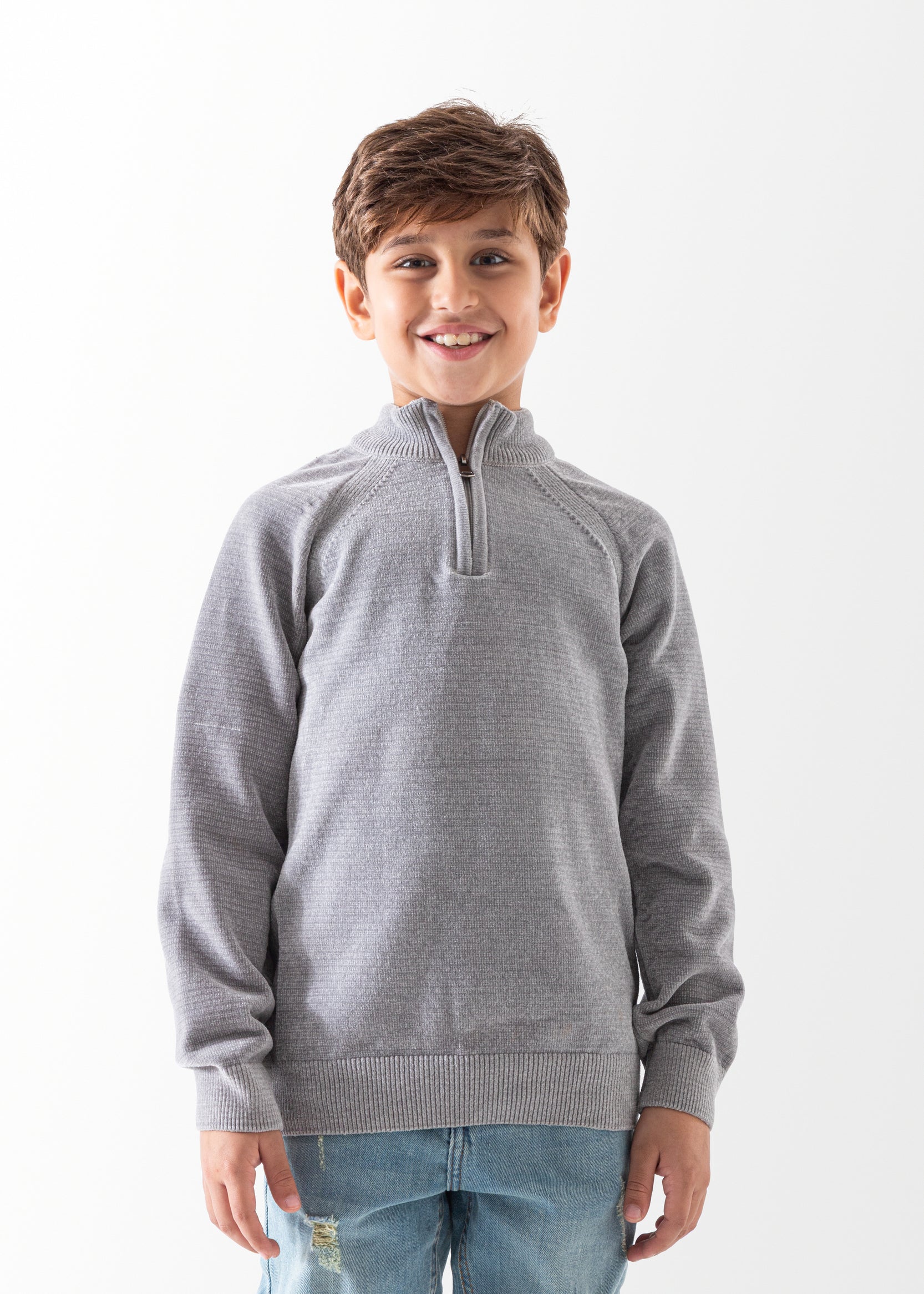 Pullover - Boys - Plain