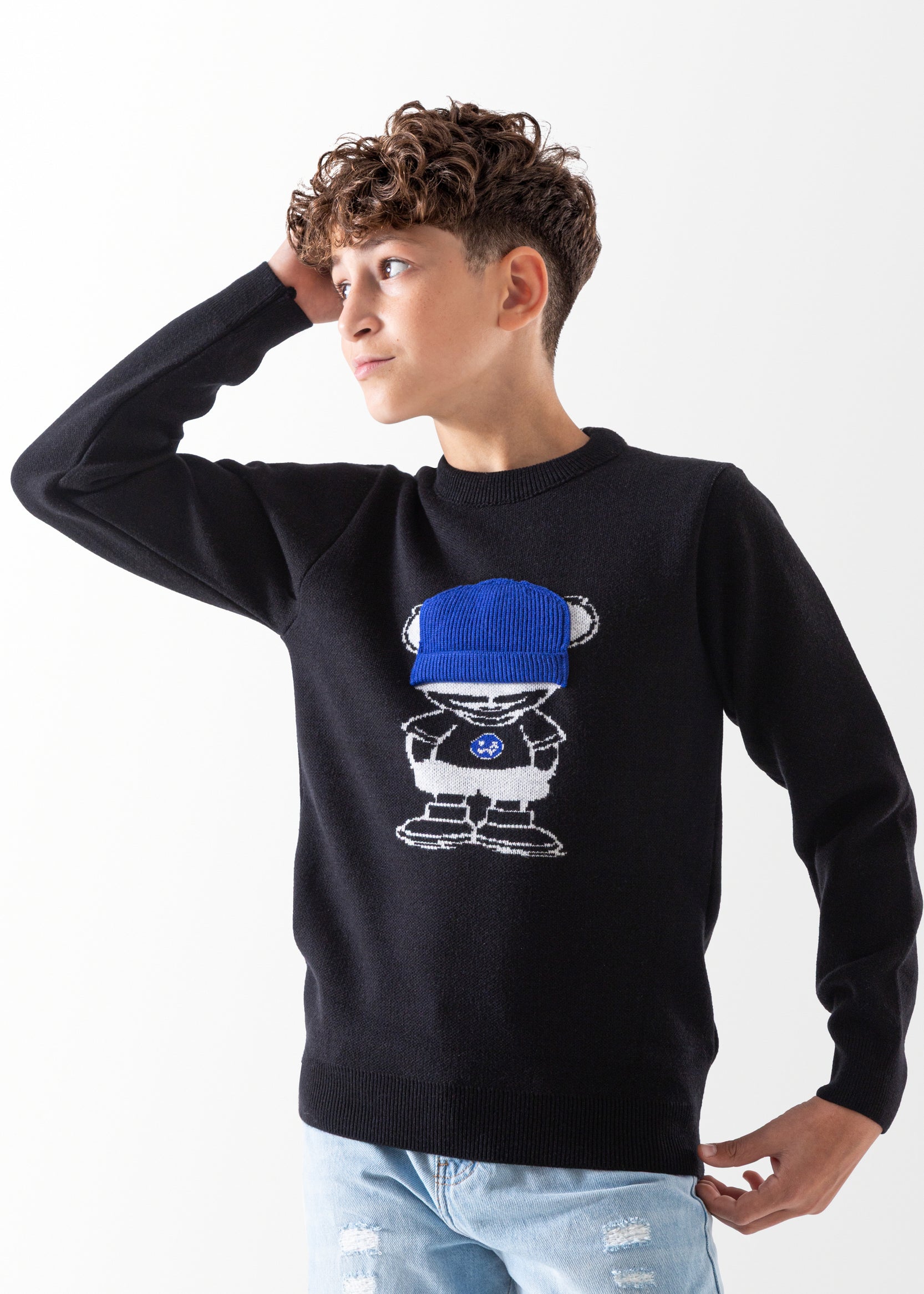 Pullover - Boys - Plain