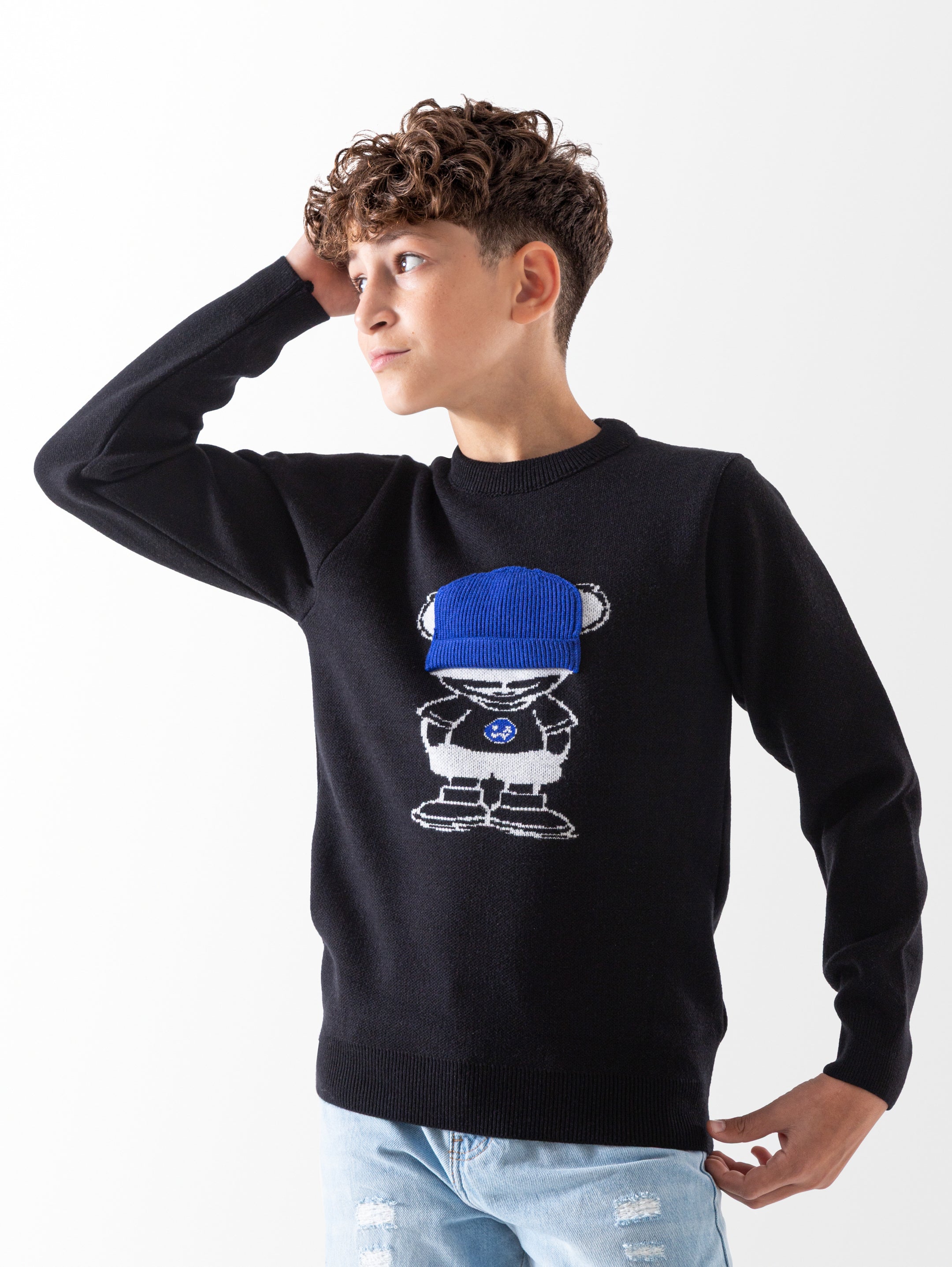 Pullover - Boys - Plain
