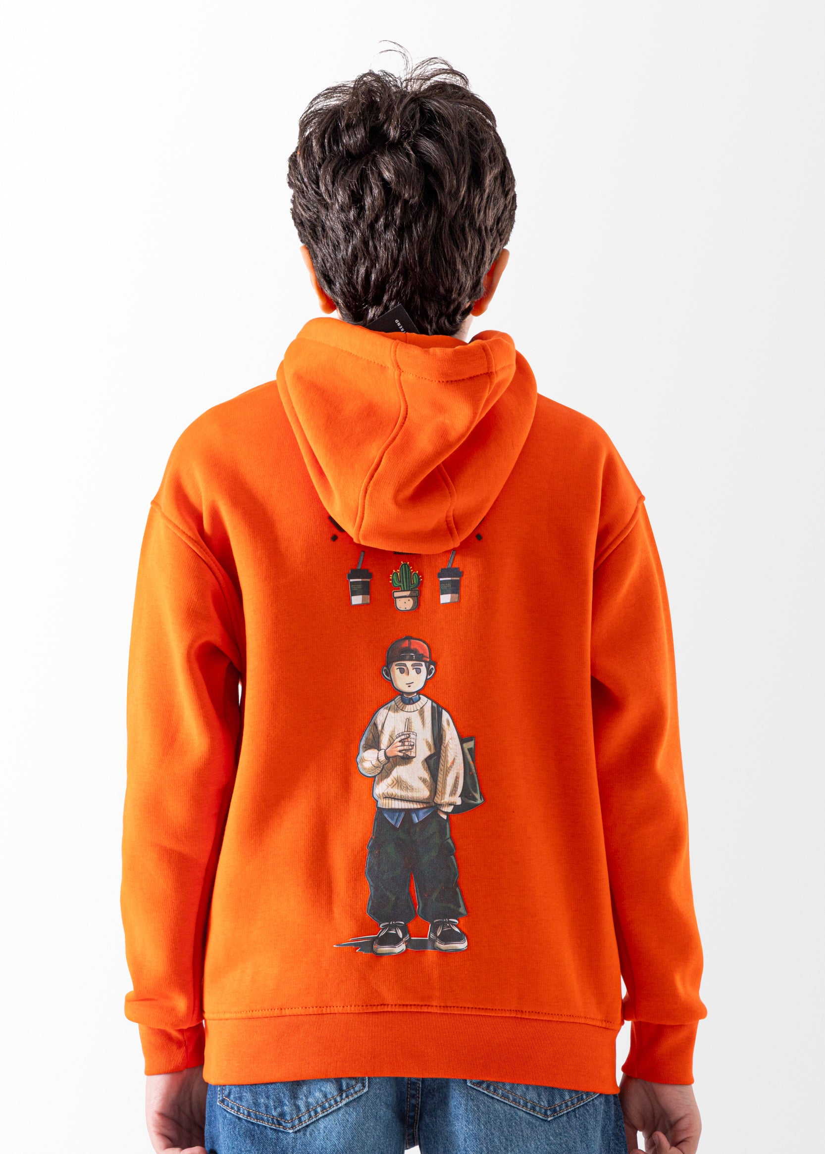 Hoodie - Boys - Printed