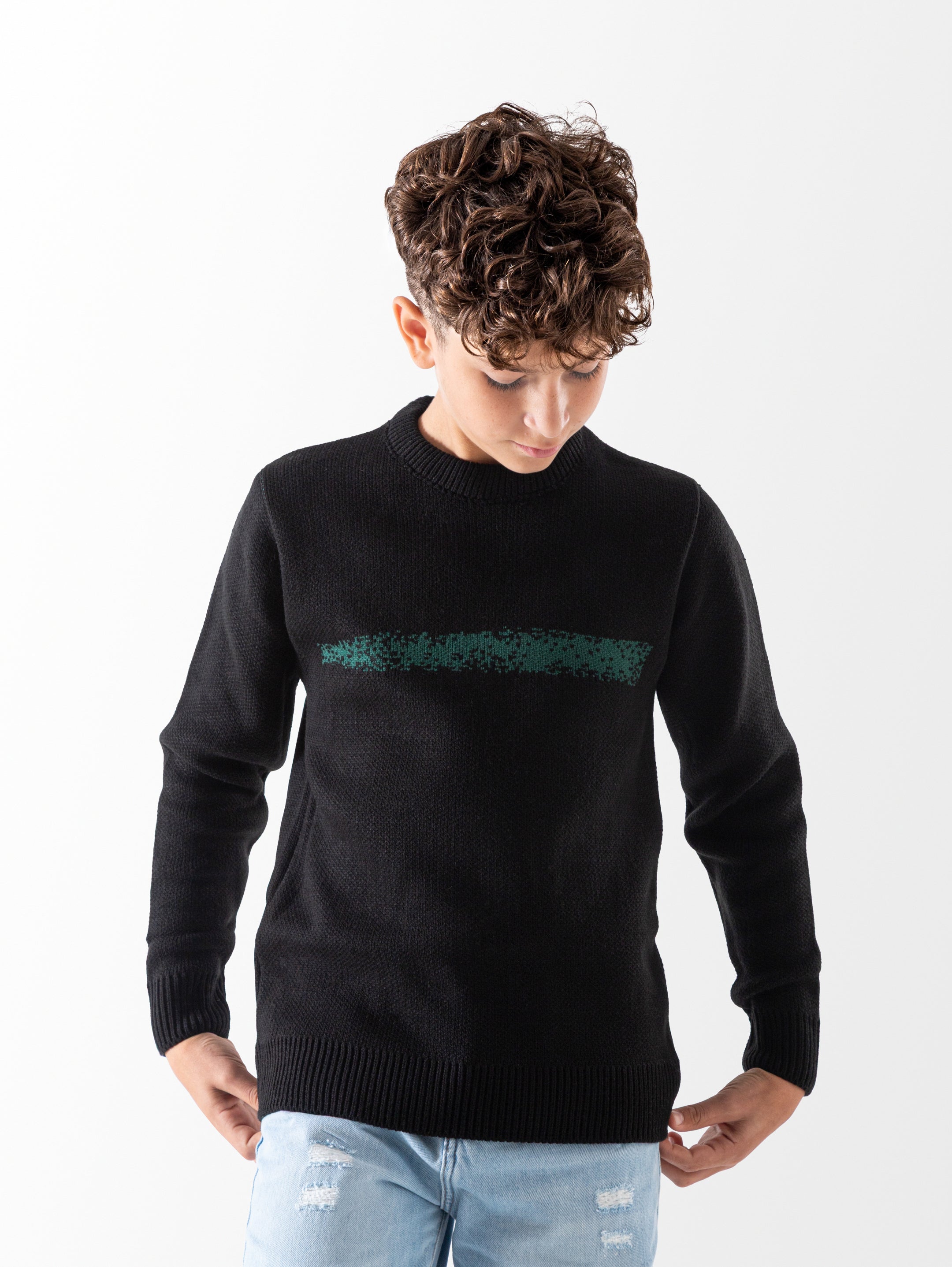 Pullover - Boys - Plain