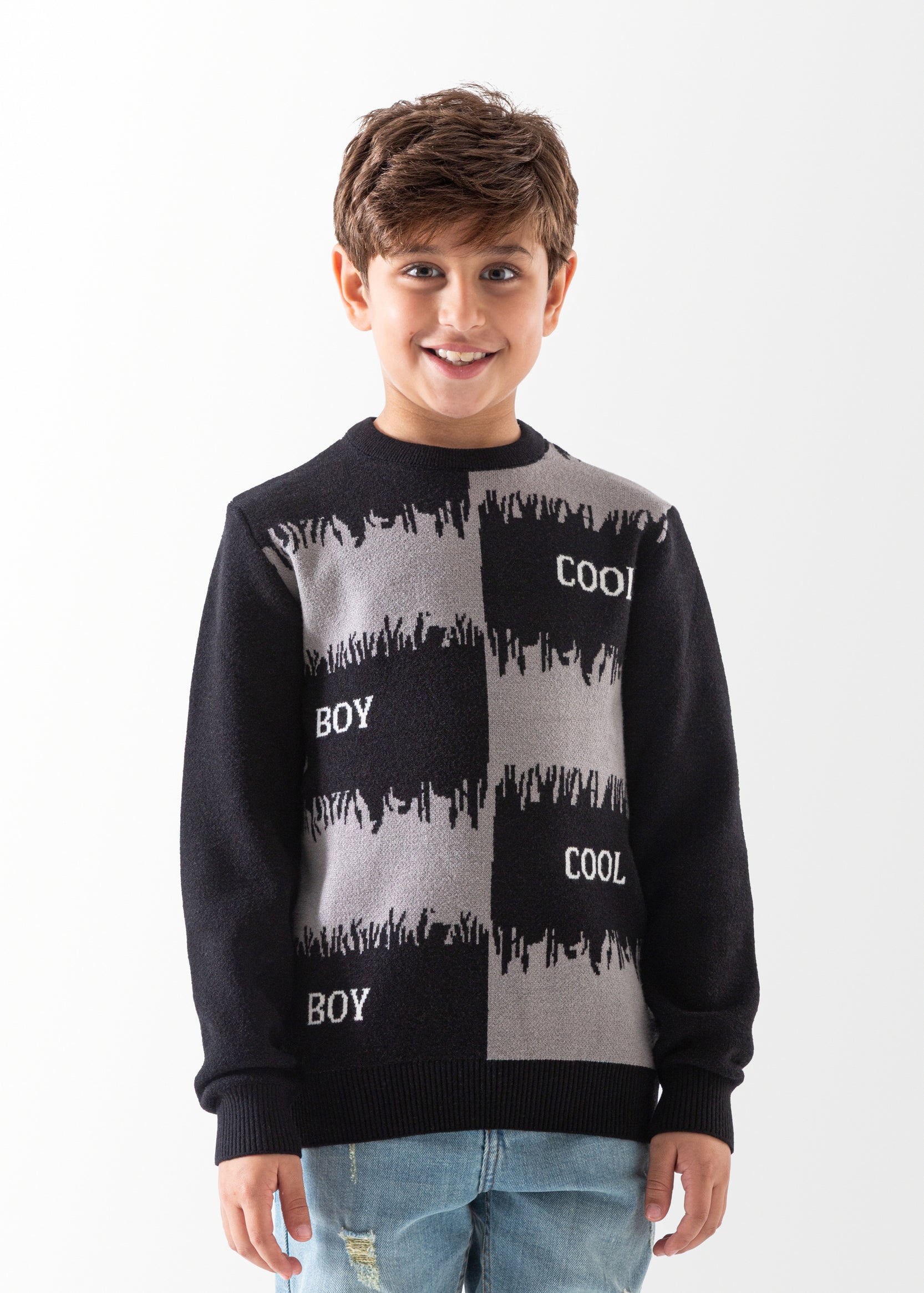 Pullover - Boys - Striped
