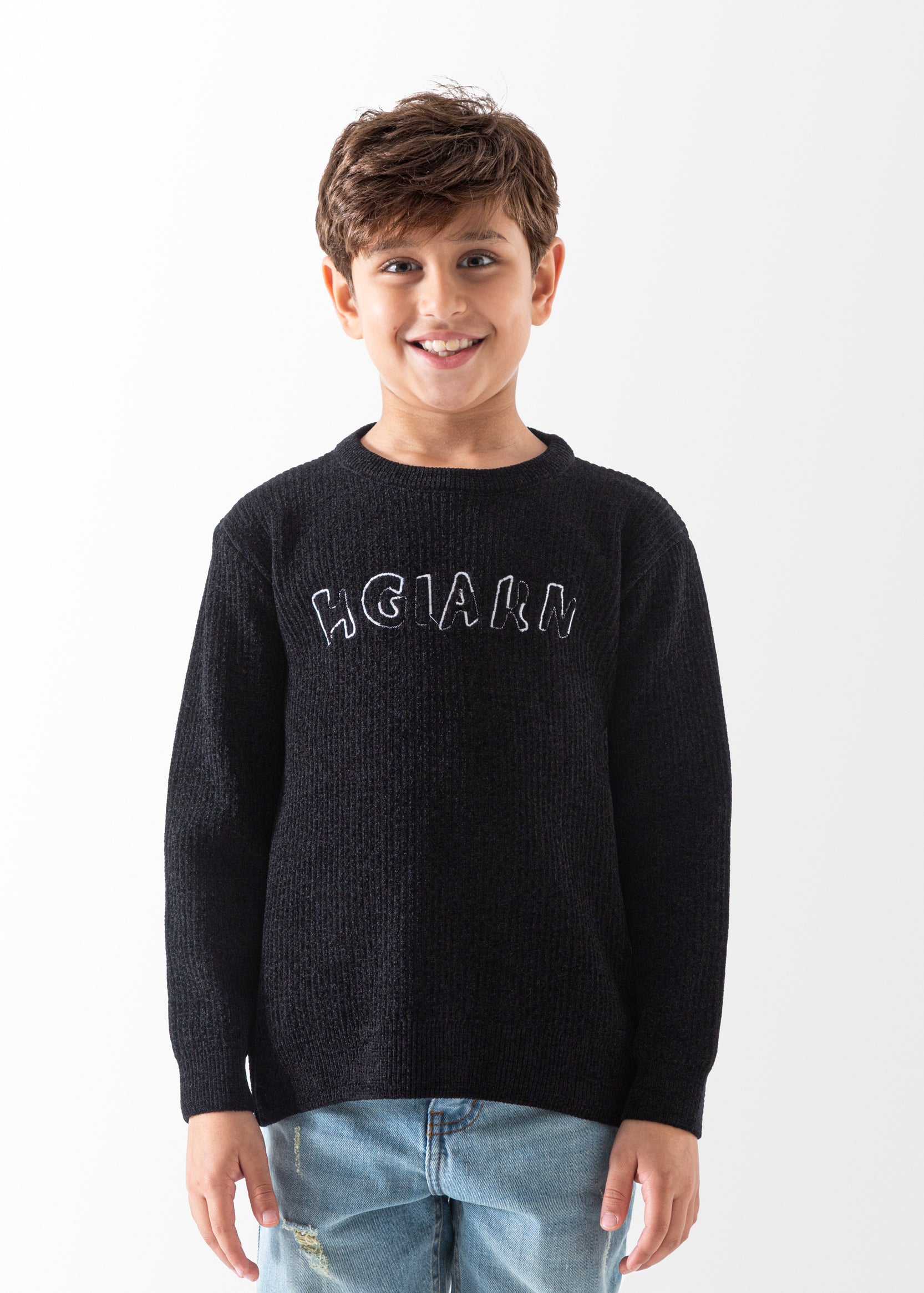 Pullover - Boys - Plain