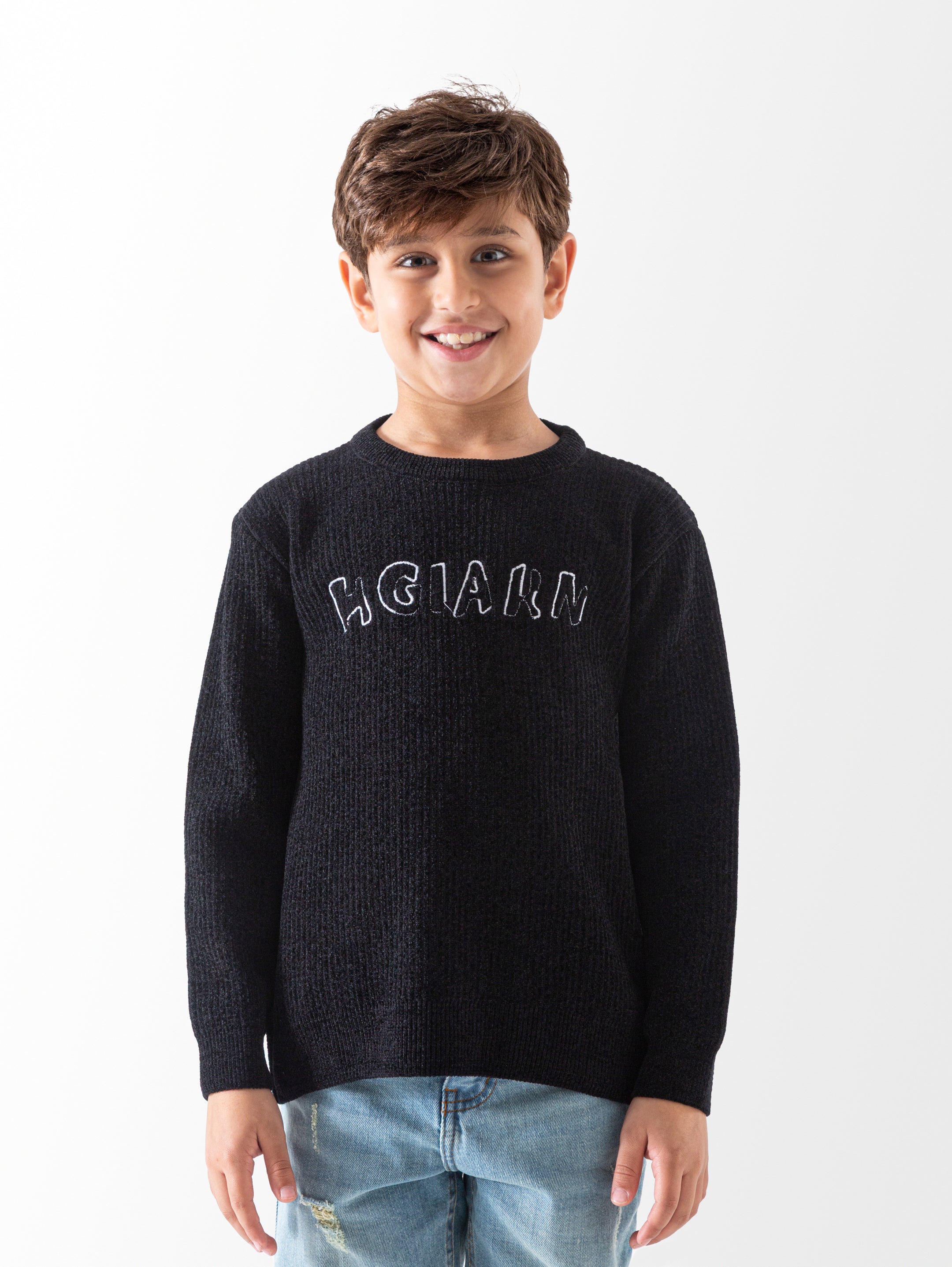 Pullover - Boys - Plain