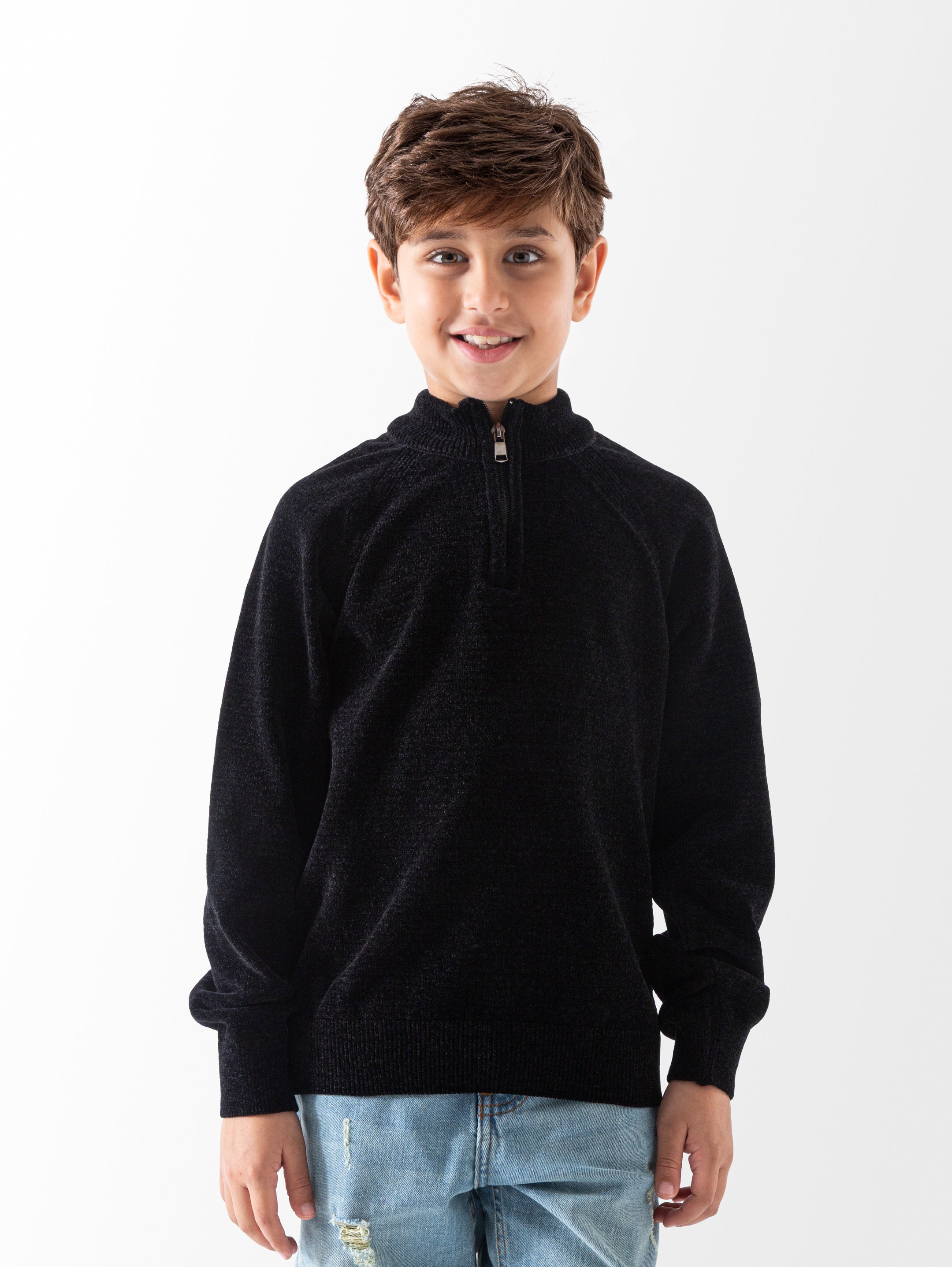 Pullover - Boys - Plain