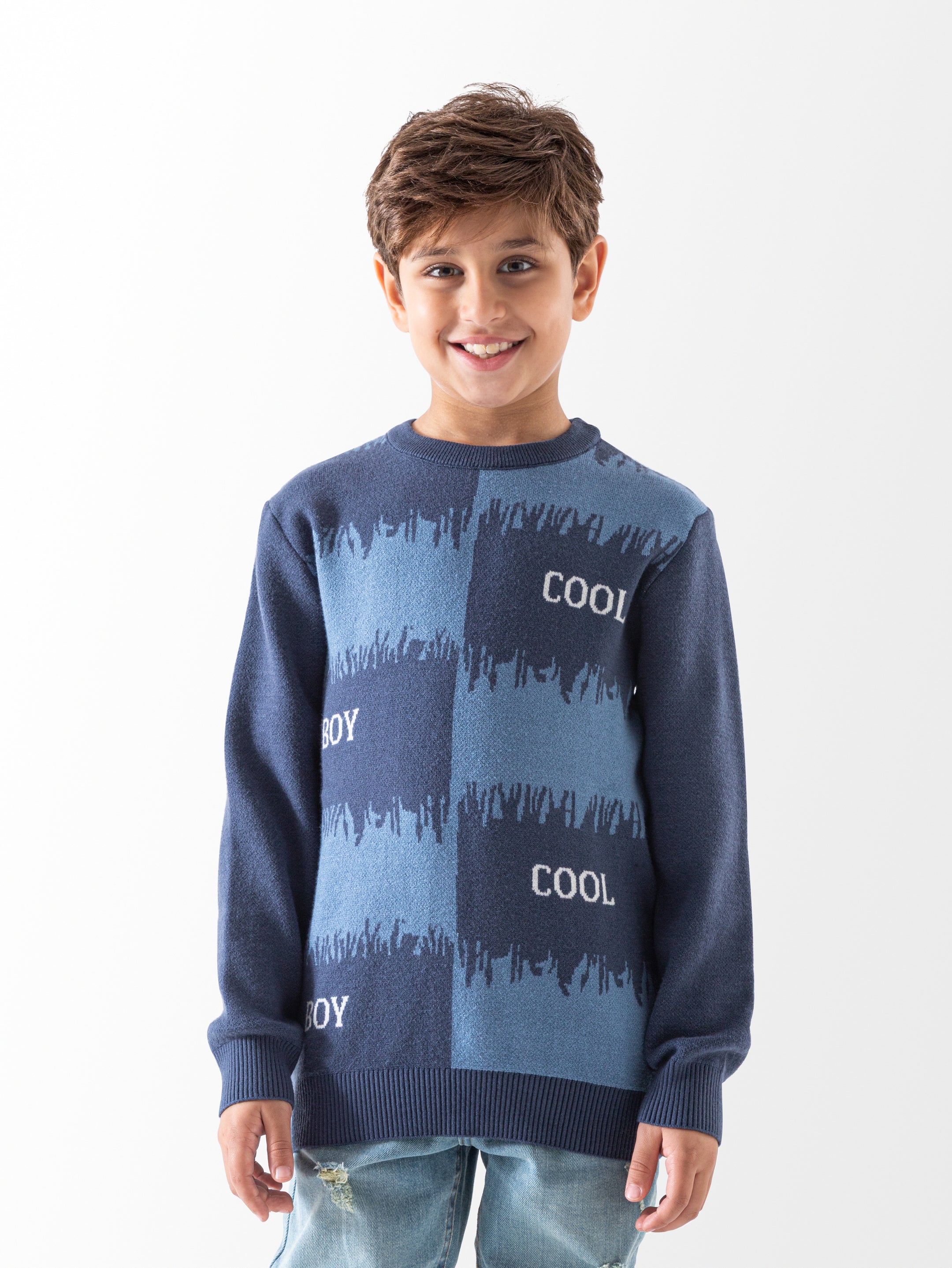 Pullover - Boys - Striped