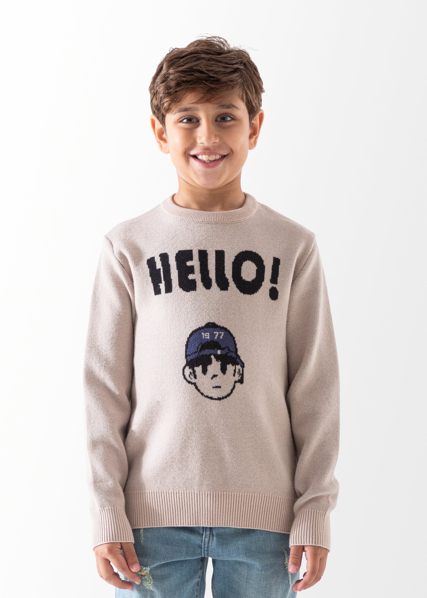 Pullover - Boys - Plain