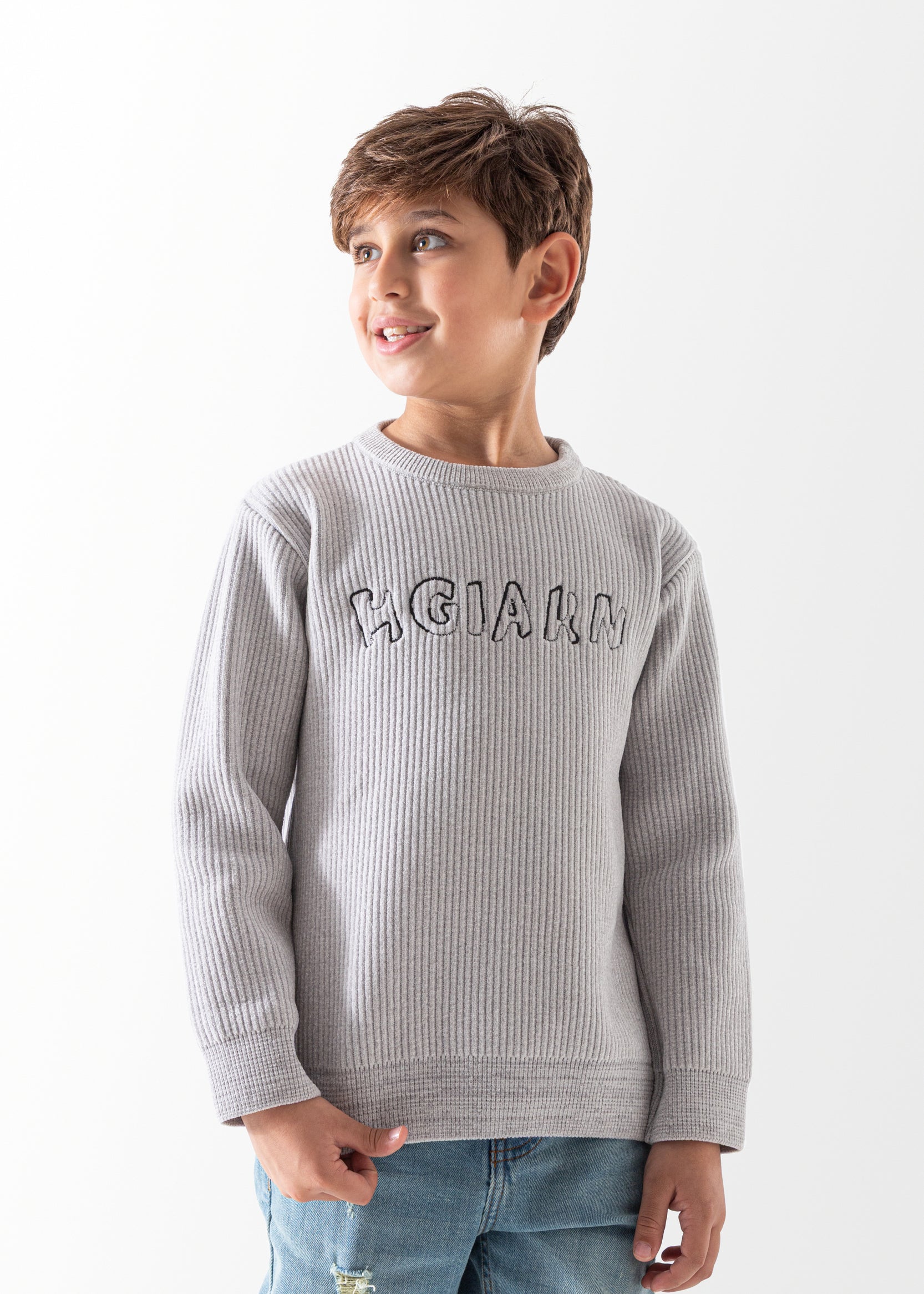 Pullover - Boys - Plain
