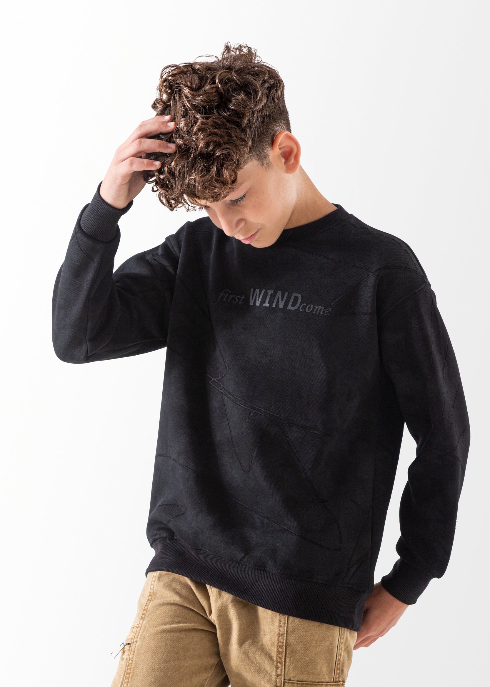 Sweatshirt - Boys - Camouflage