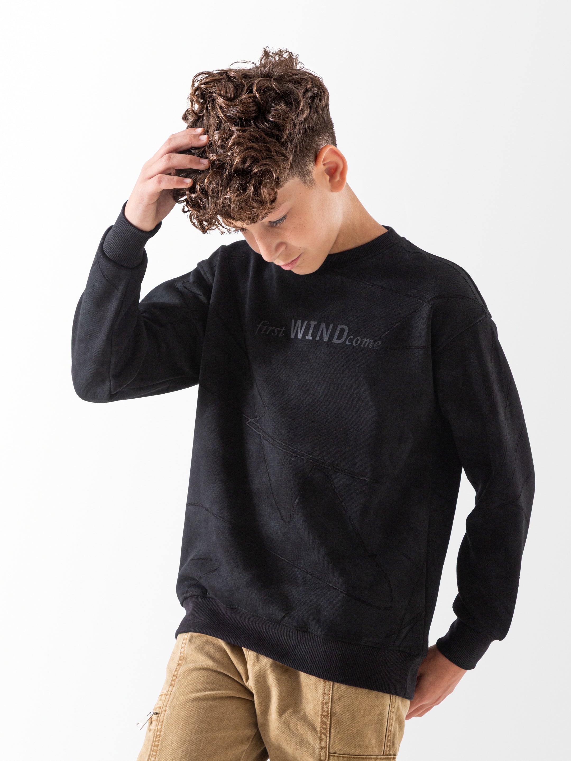 Sweatshirt - Boys - Camouflage