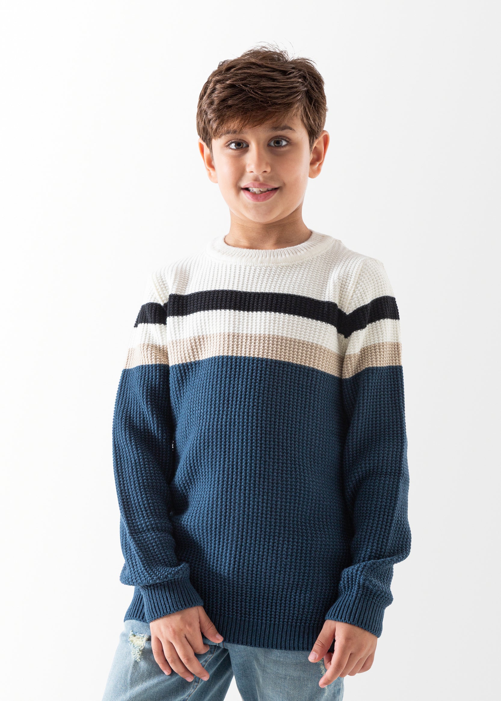 Pullover - Boys - Striped