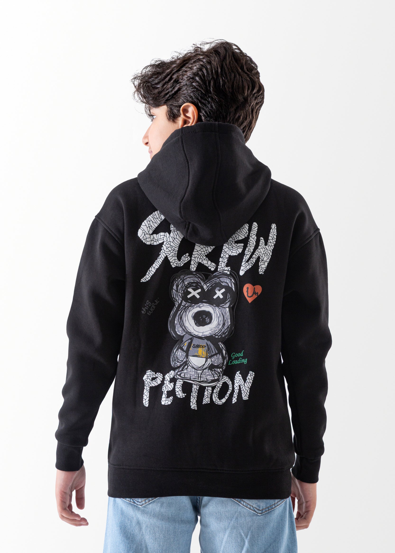 Hoodie - Boys - Printed