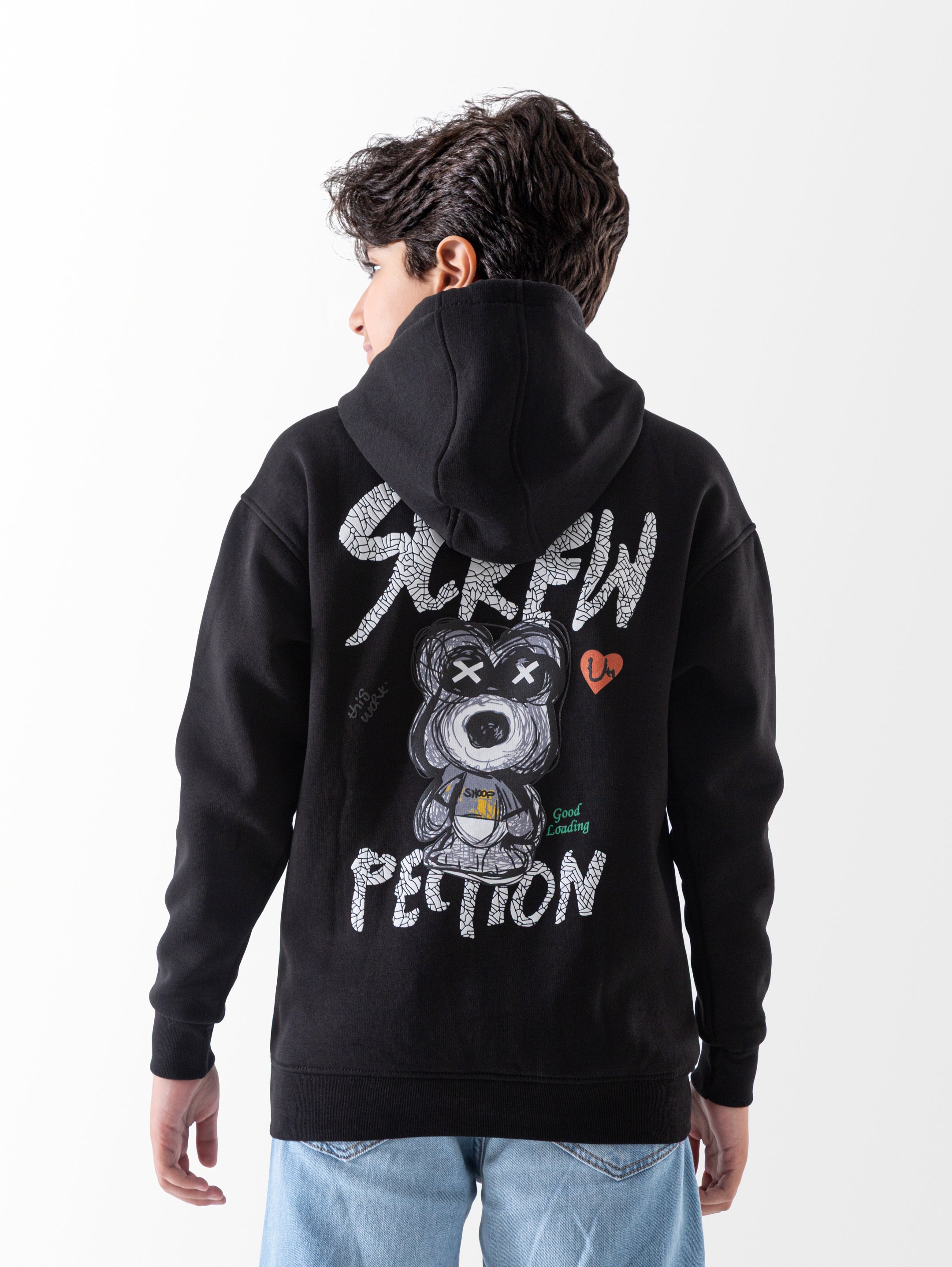 Hoodie - Boys - Printed
