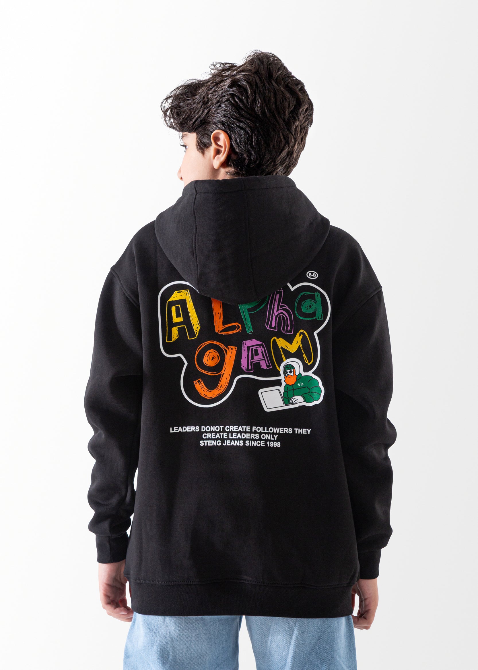 Hoodie - Boys - Printed