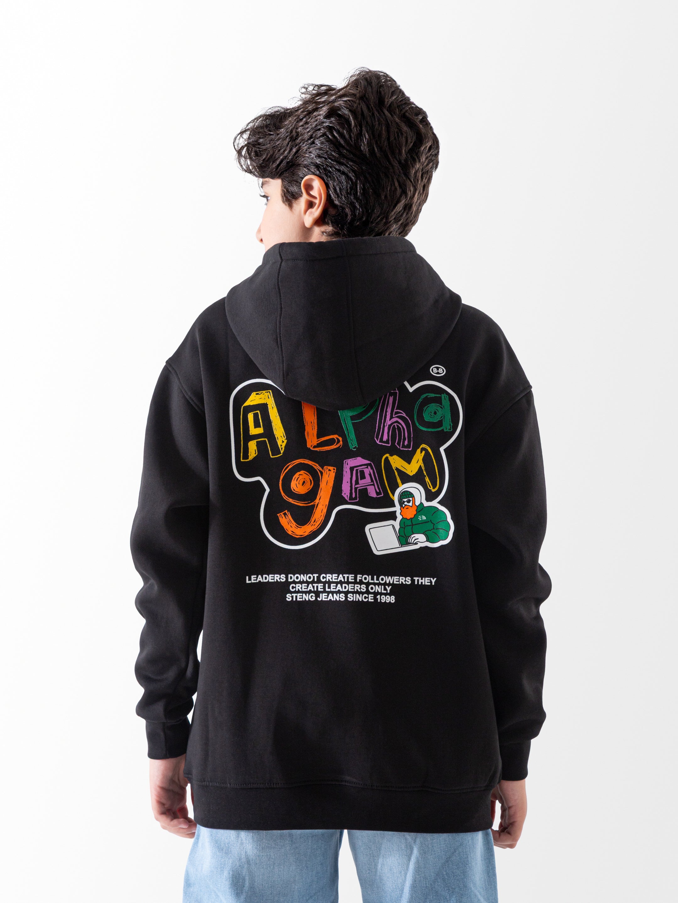 Hoodie - Boys - Printed