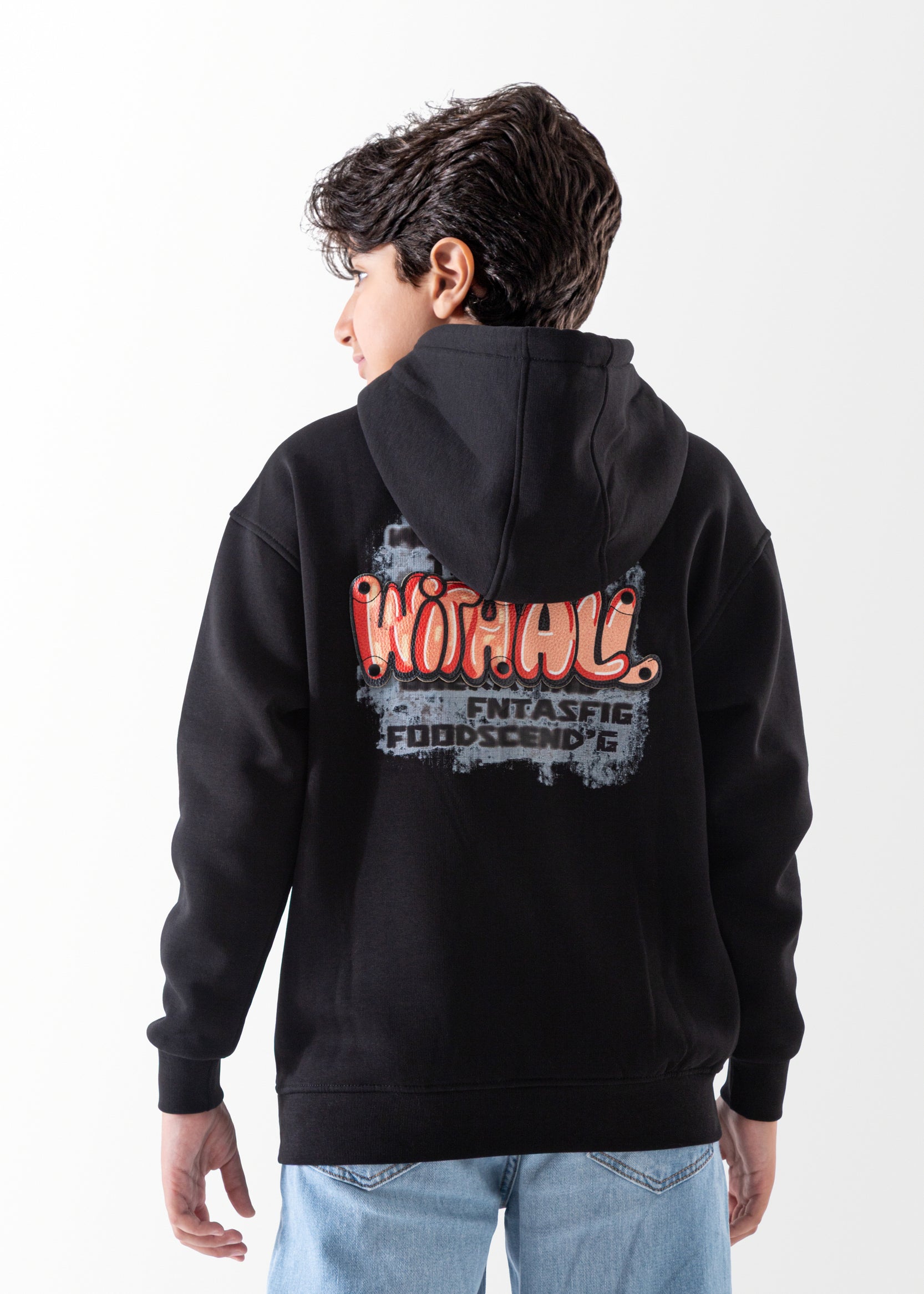 Hoodie - Boys - Printed