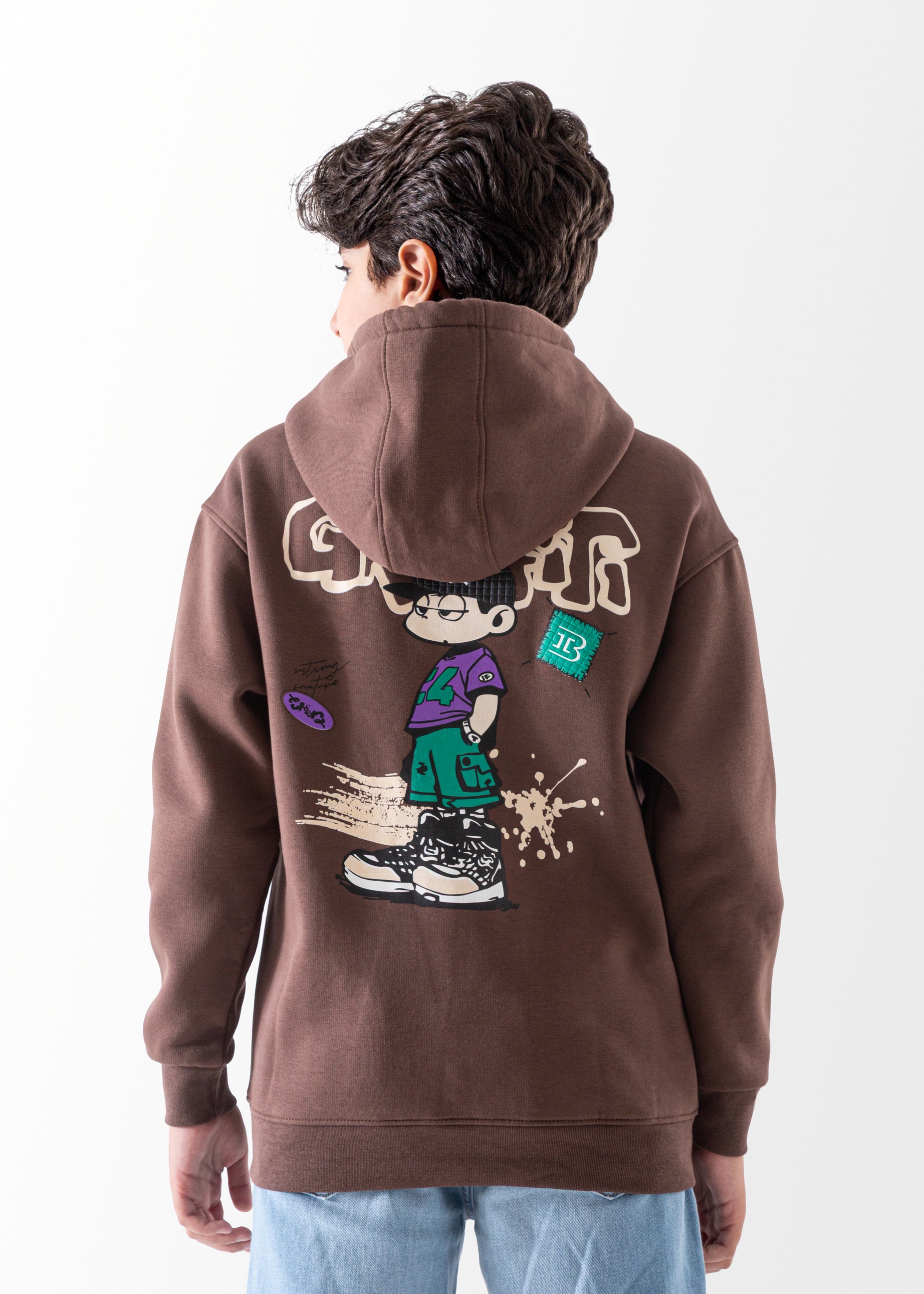 Hoodie - Boys - Printed