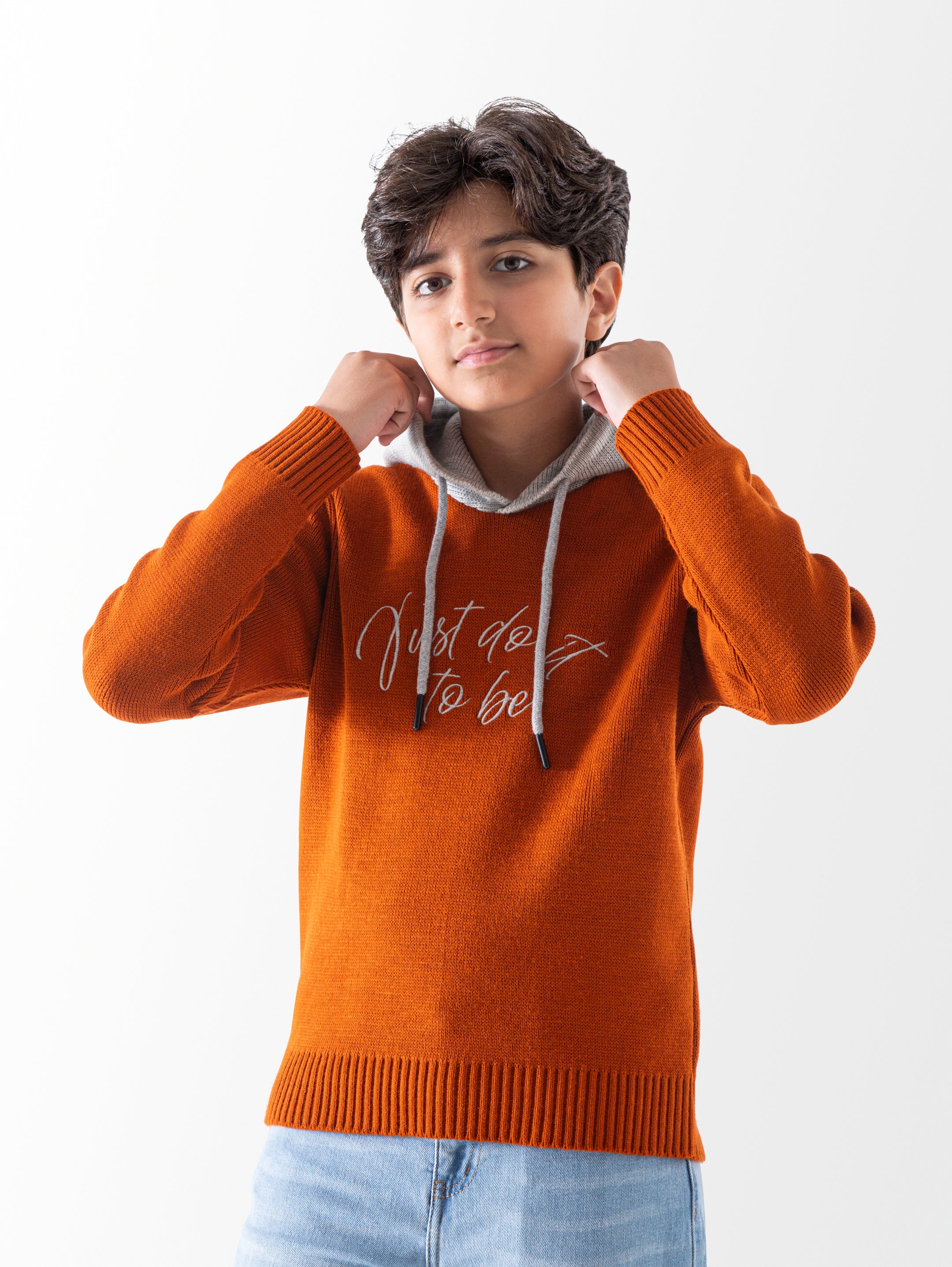 Pullover - Boys - Plain