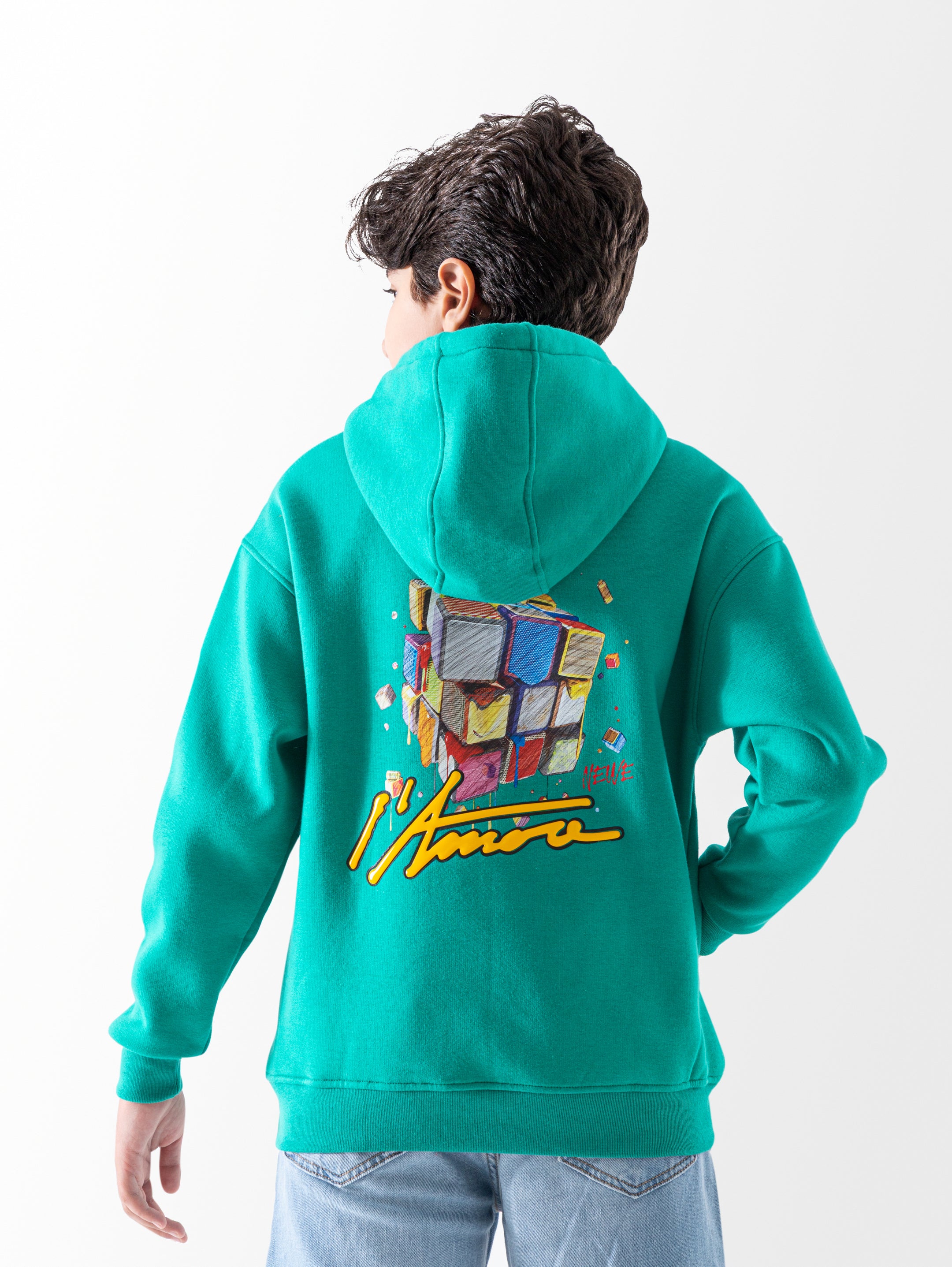 Hoodie - Boys - Printed
