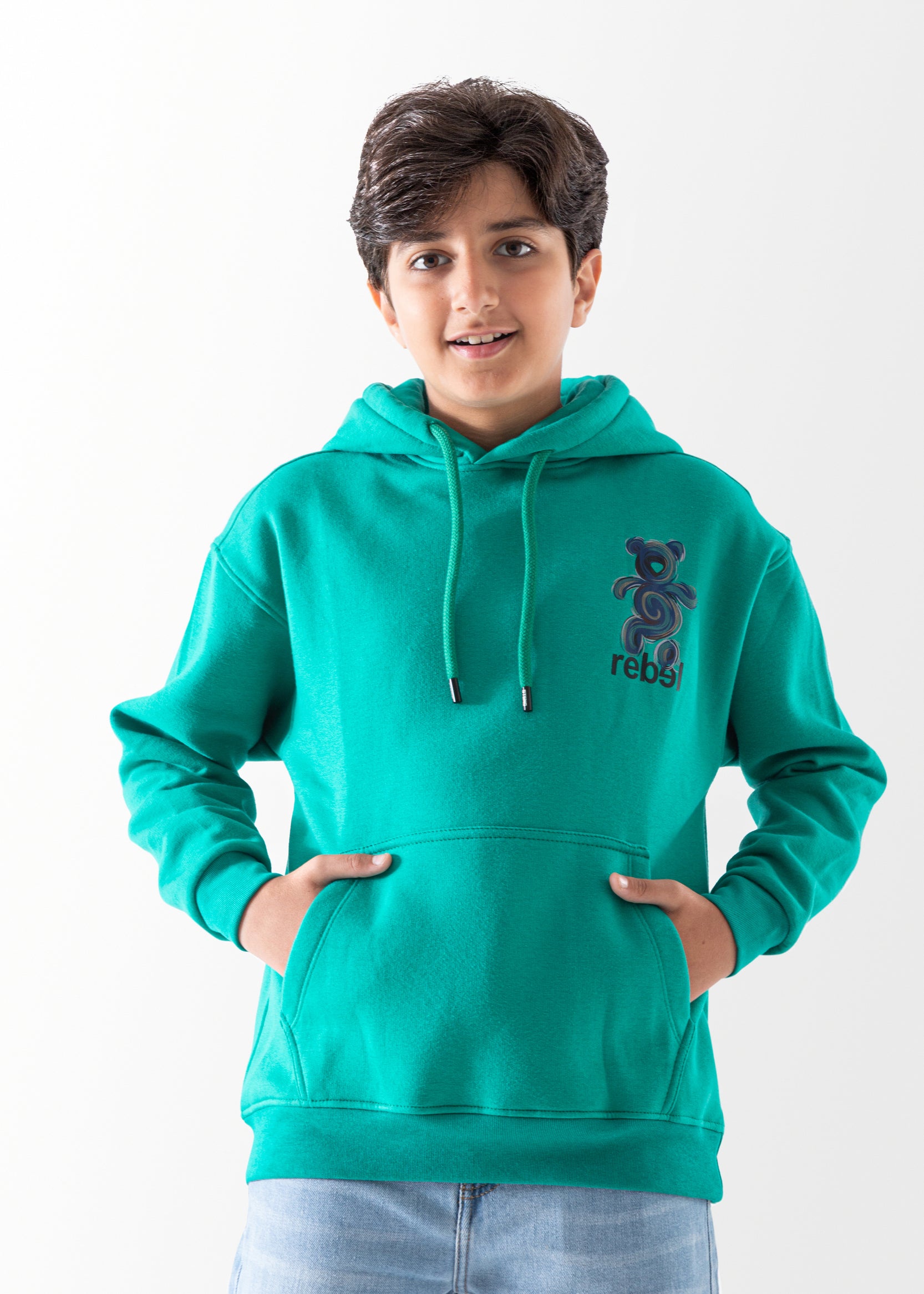 Hoodie - Boys - Printed