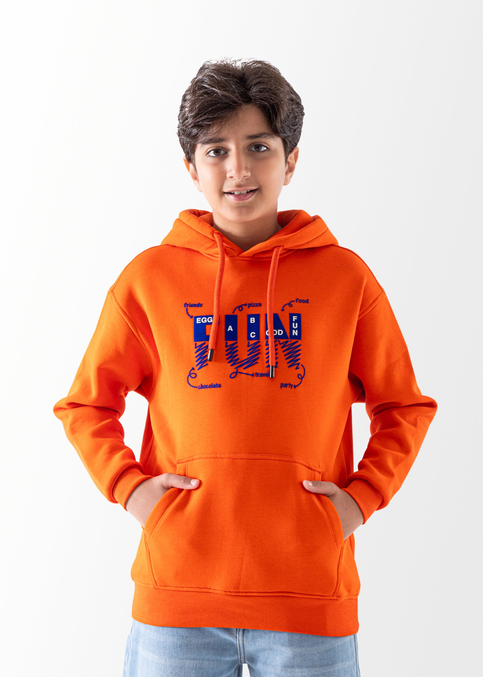 Hoodie - Boys - Printed