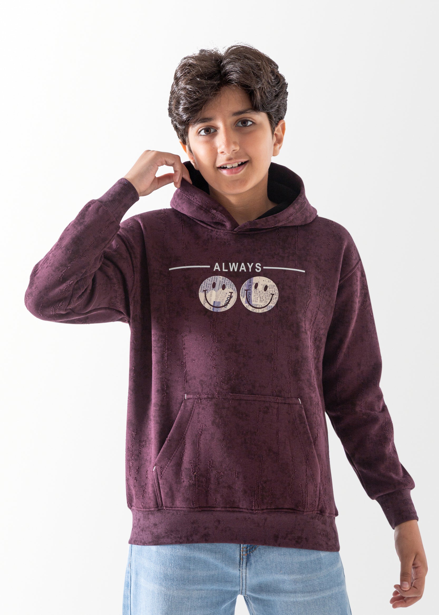 Hoodie - Boys - Printed