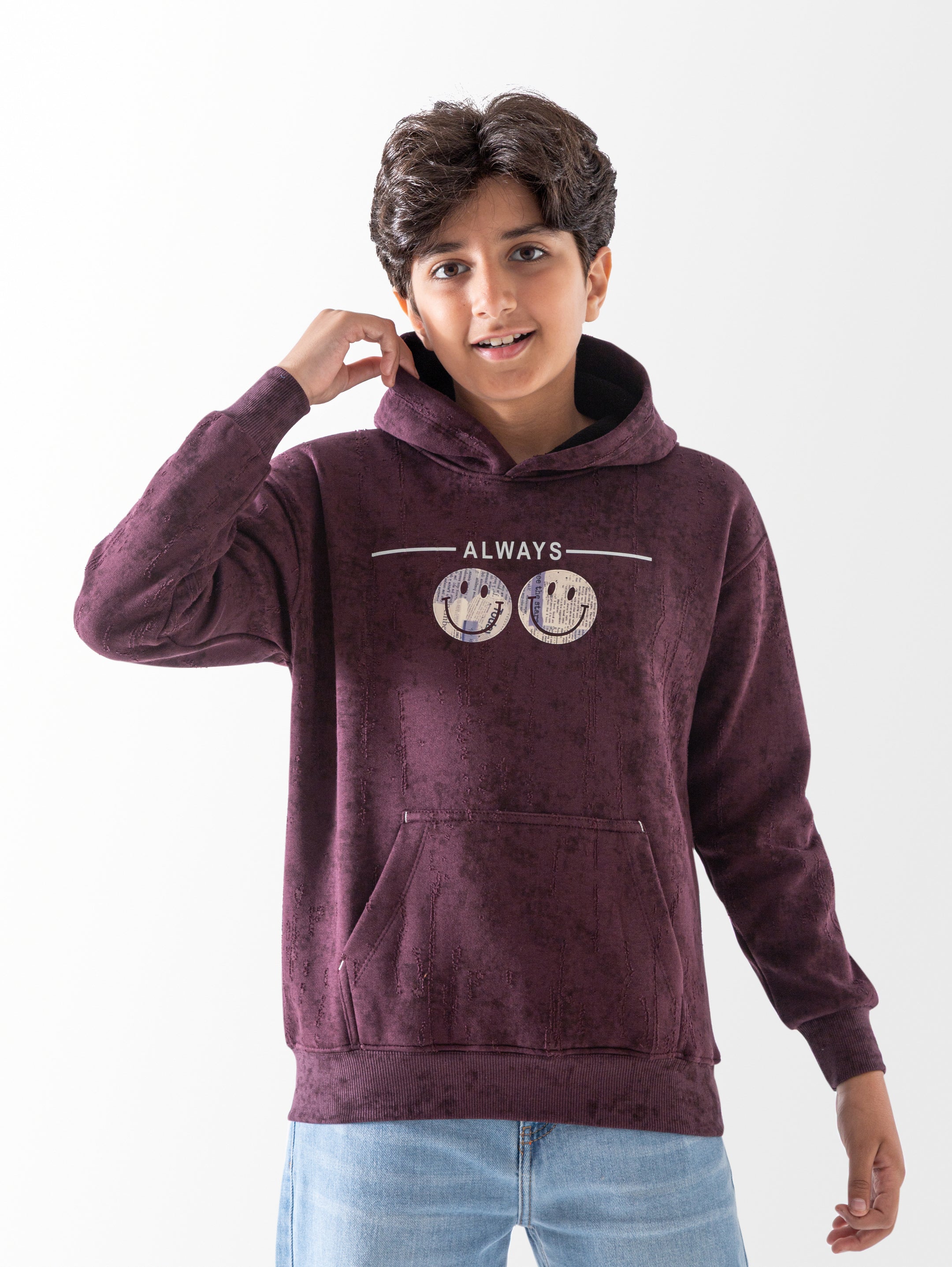 Hoodie - Boys - Printed