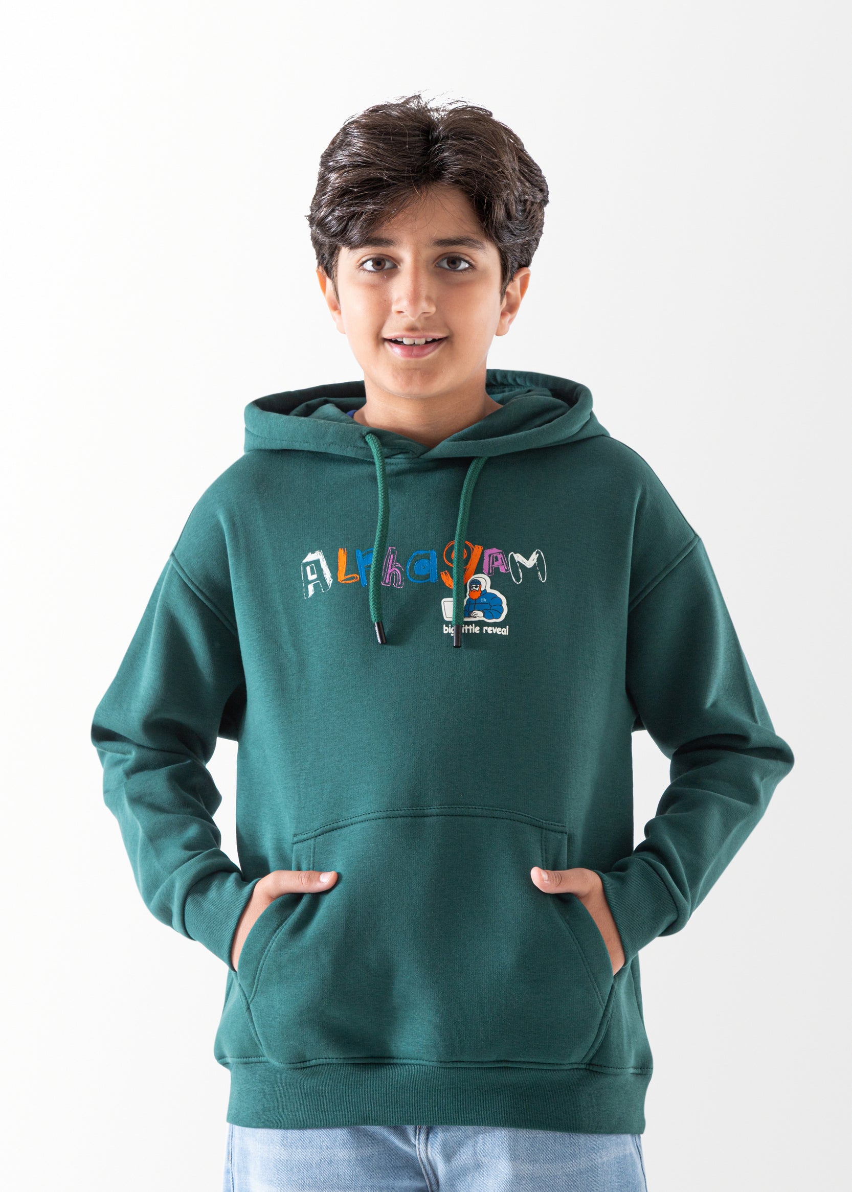 Hoodie - Boys - Printed